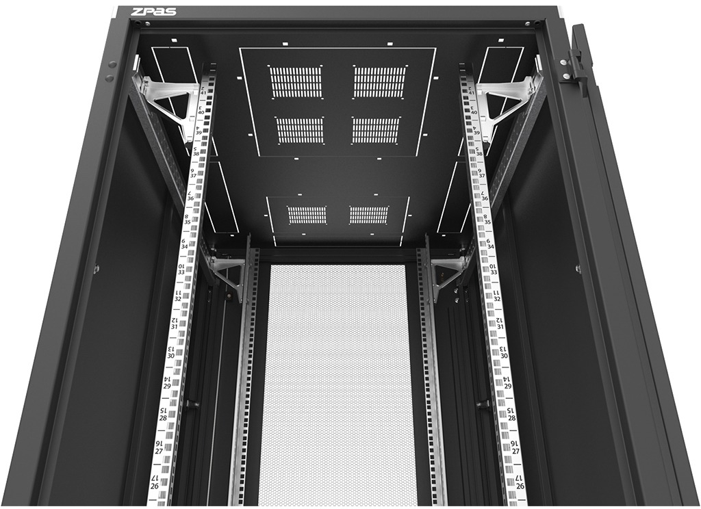 Шкаф ZPAS 19", 18U, IT 600x800 мм (W-IT-186080-69AA-2-161FB) фото 2