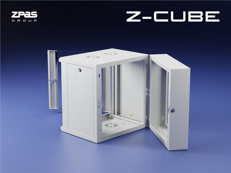 Шкаф ZPAS 19", 15U, Z-CUBE 600х600 мм (W-ZCUBE6060-15S-011) фото 2