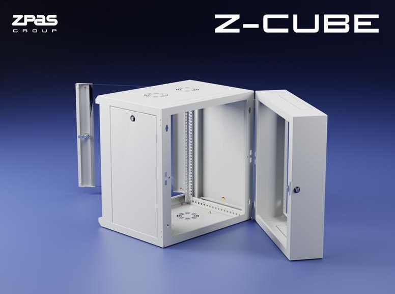 Шафа ZPAS 19", 18U, Z-CUBE 600x600 мм (W-ZCUBE6060-18S-011)фото2