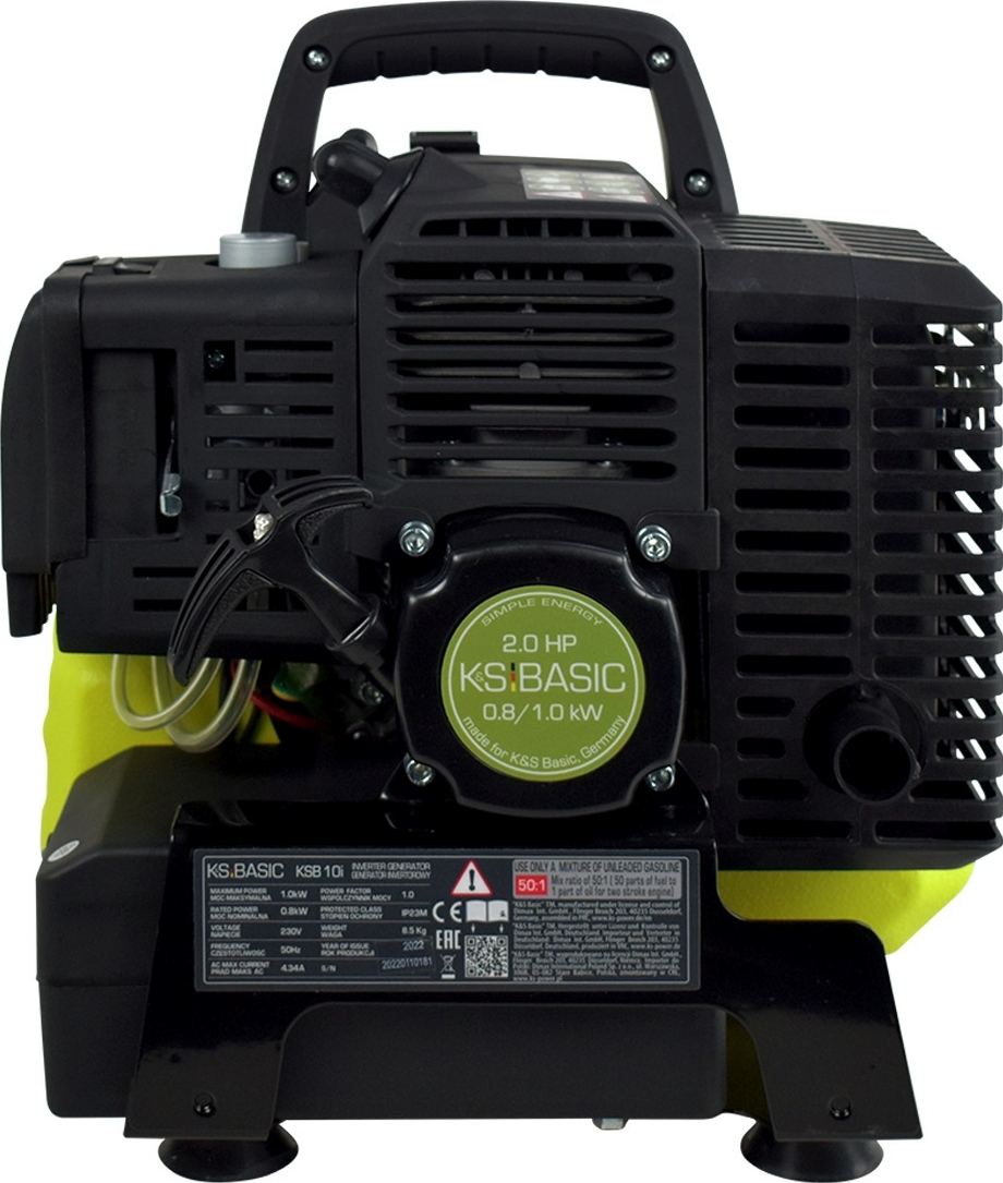 Генератор бензиновий інверторний Konner&amp;Sohnen KSB 10i, 230В, 1.0кВт (KSB10I)фото