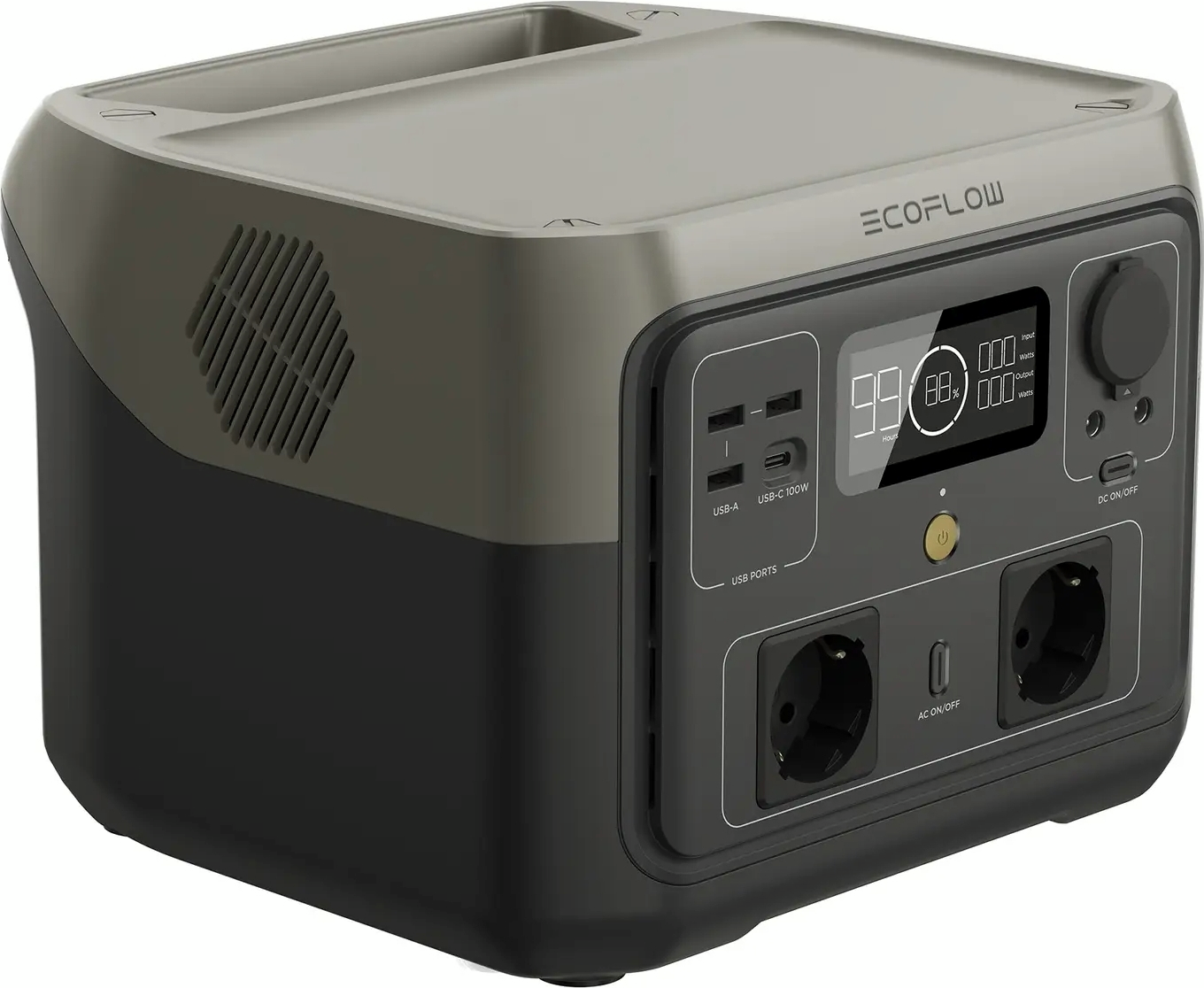 Зарядная портативная электростанция EcoFlow RIVER 2 MAX (ZMR610-B-EU) фото 3