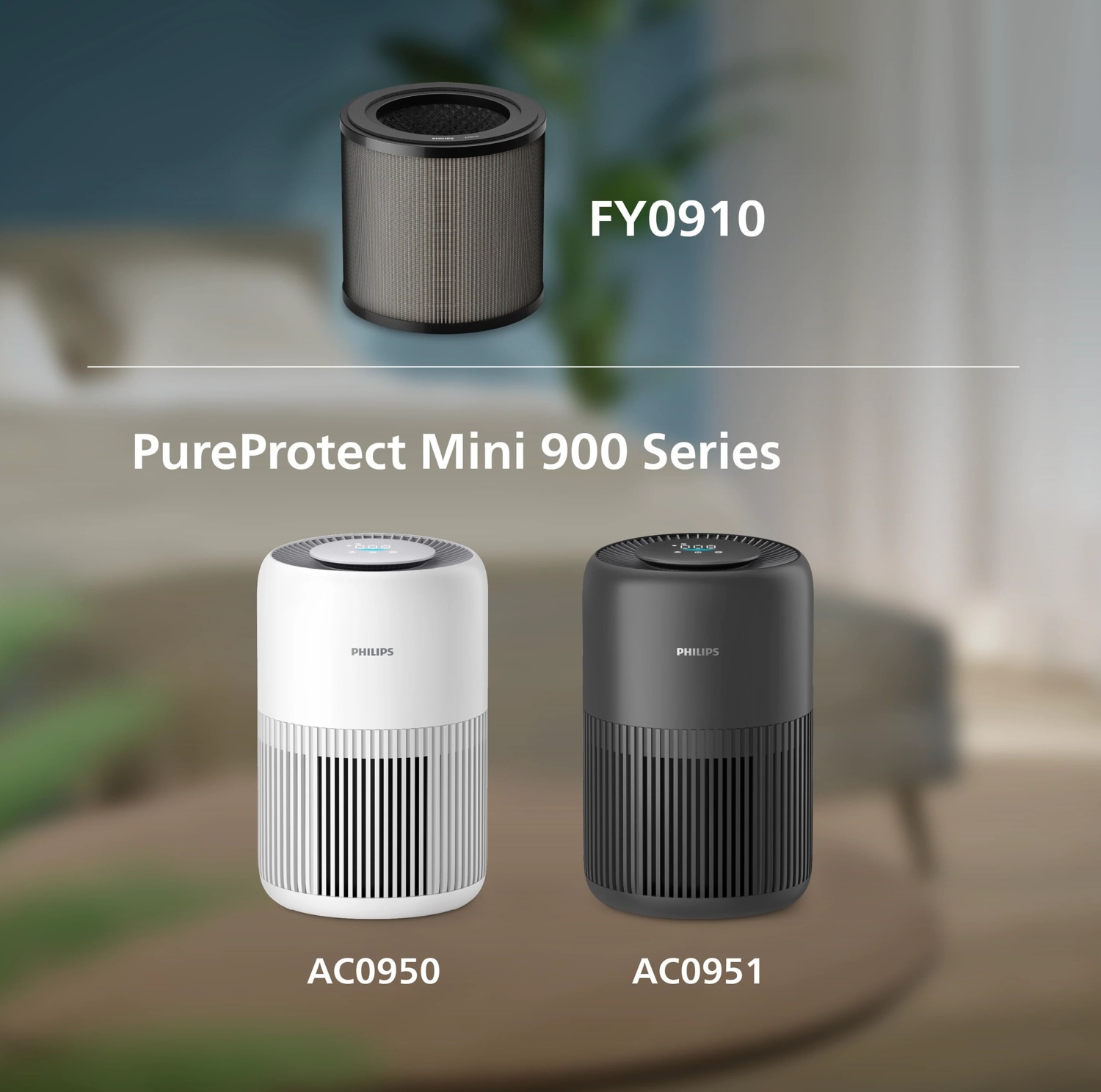Фильтр для очистителя воздуха Philips Series PureProtect Mini 900 FY0910/30 фото