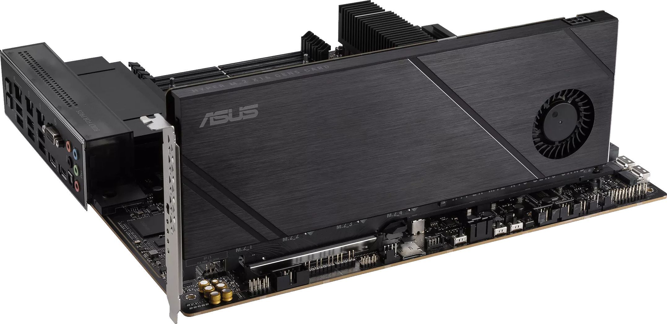 Плата-адаптер PCIe ASUS Hyper M.2 X16 PCIe 5.0 Expansion Card GEN 5 (90MC0CY0-M0EAY0) фото 7