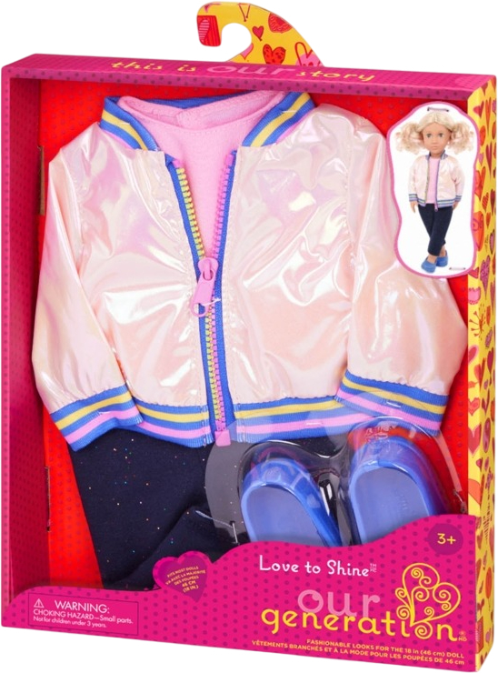 Набор одежды для кукол Our Generation в ярком стиле (BD30531Z) фото 4