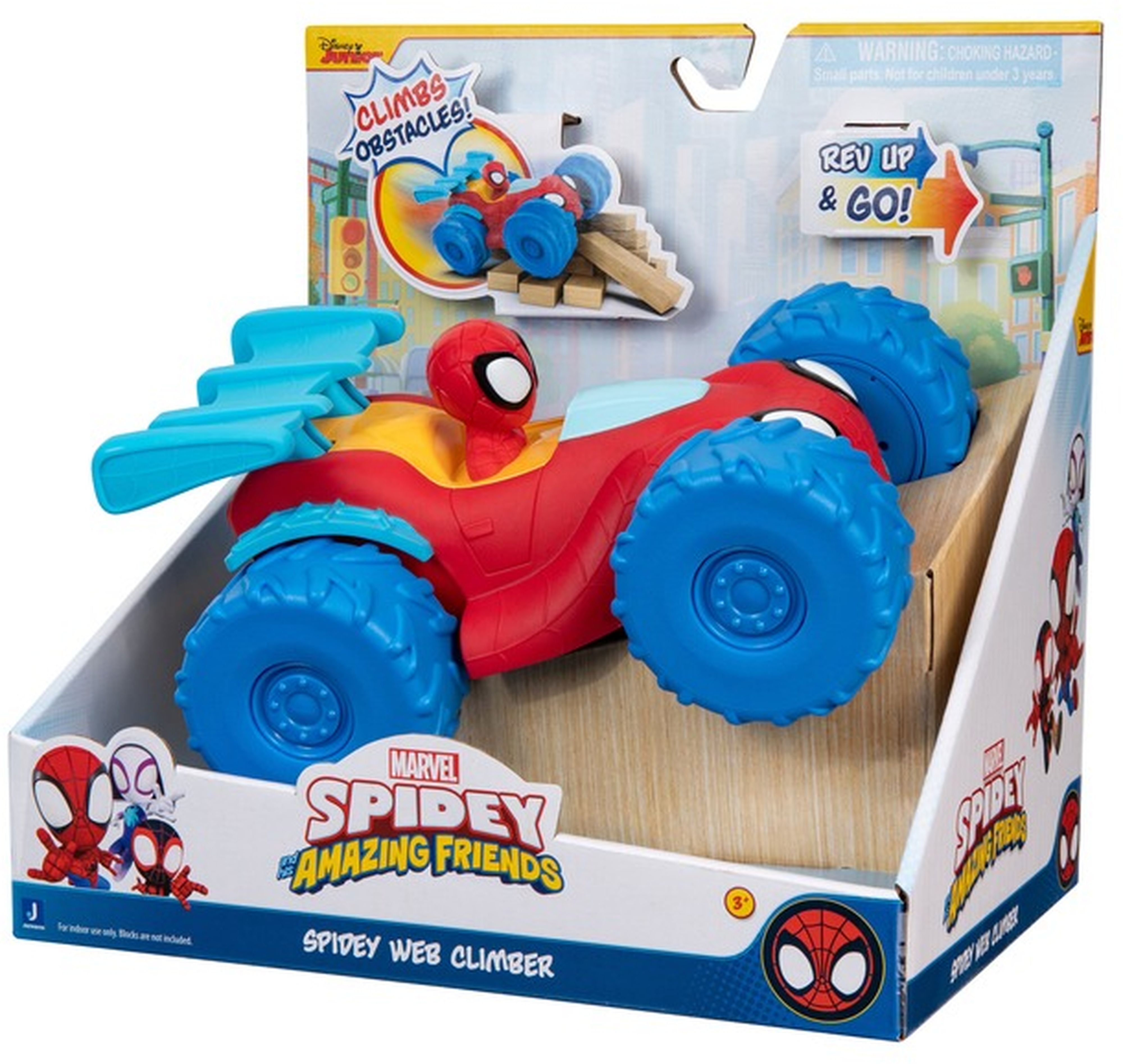 Машинка Spidey Feature Vehicle Спайді (Spidey Web Climber) (SNF0244)фото8