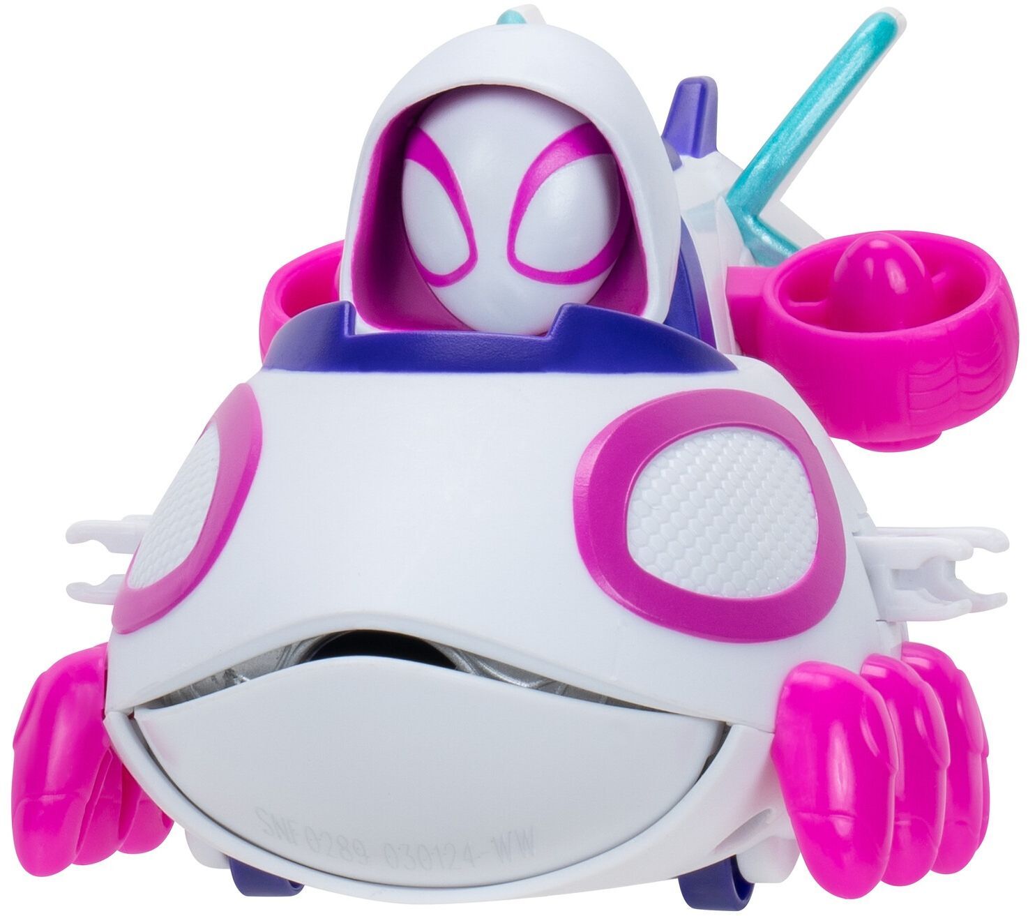 Машинка Spidey Little Vehicle Web Dart Zoomers Призрак-паук (Ghost-Spider) (SNF0289) фото 3