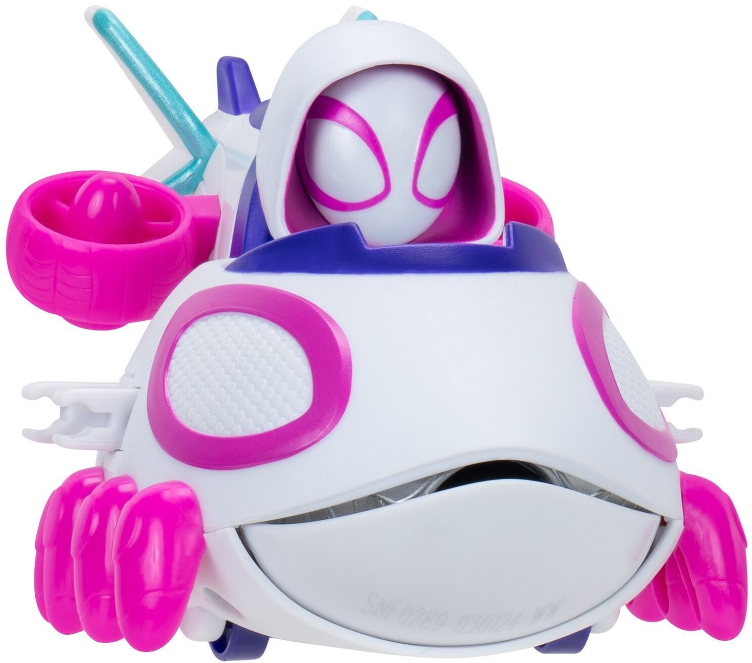 Машинка Spidey Little Vehicle Web Dart Zoomers Призрак-паук (Ghost-Spider) (SNF0289) фото 4