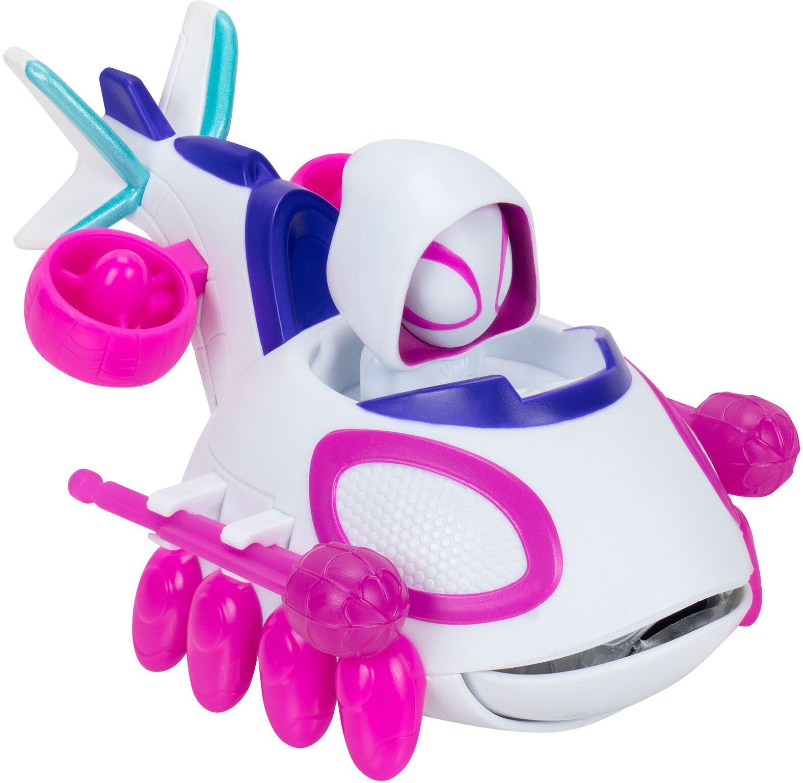 Машинка Spidey Little Vehicle Web Dart Zoomers Призрак-паук (Ghost-Spider) (SNF0289) фото 6