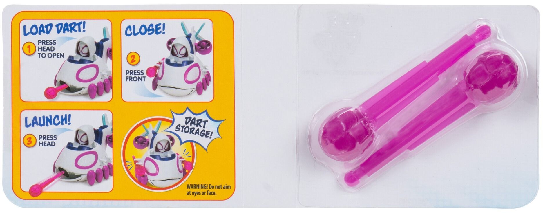 Машинка Spidey Little Vehicle Web Dart Zoomers Призрак-паук (Ghost-Spider) (SNF0289) фото 8