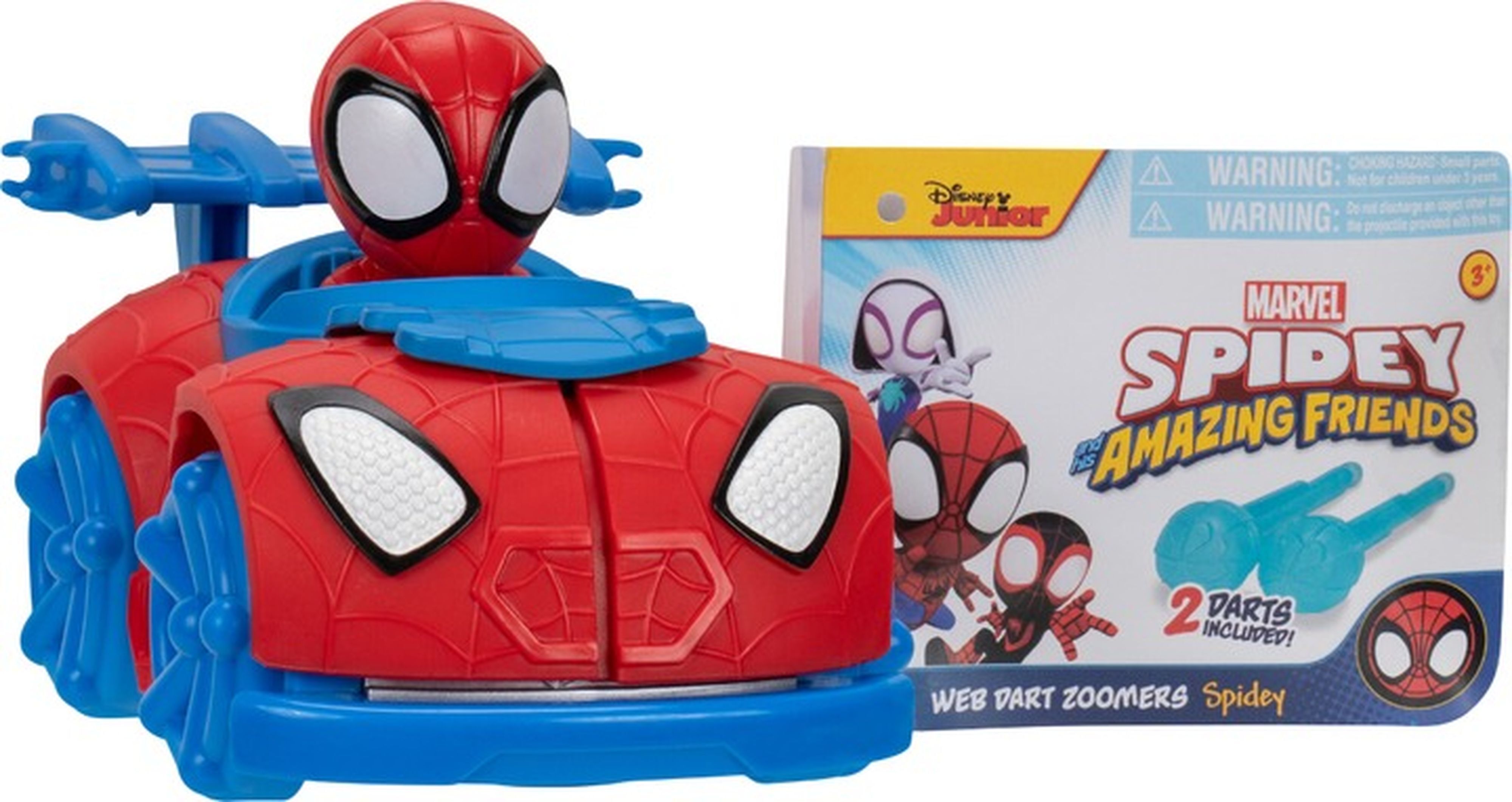 Машинка Spidey Little Vehicle Web Dart Zoomers Спайди (Spidey) (SNF0288) фото 9