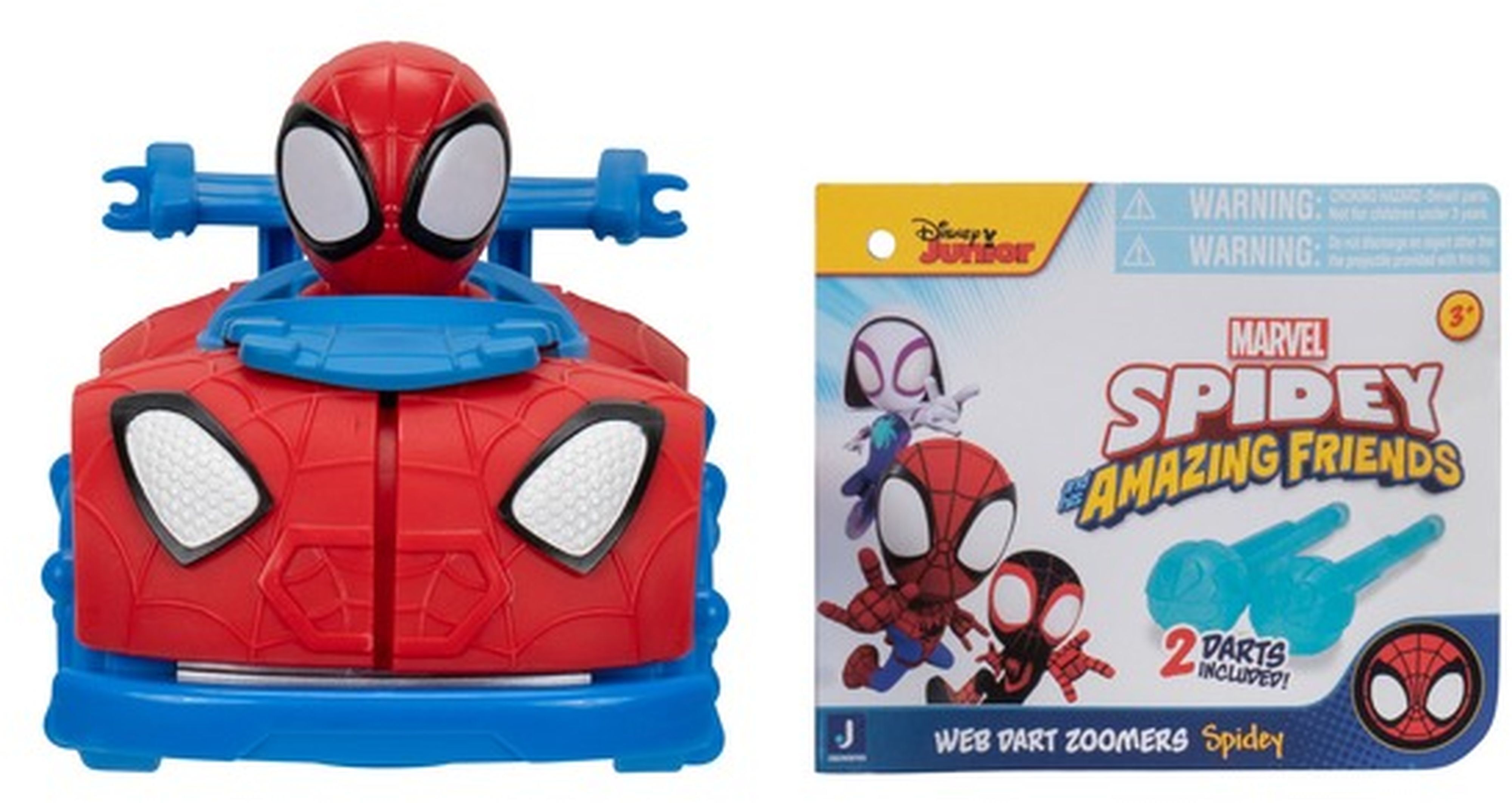 Машинка Spidey Little Vehicle Web Dart Zoomers Спайди (Spidey) (SNF0288) фото 10