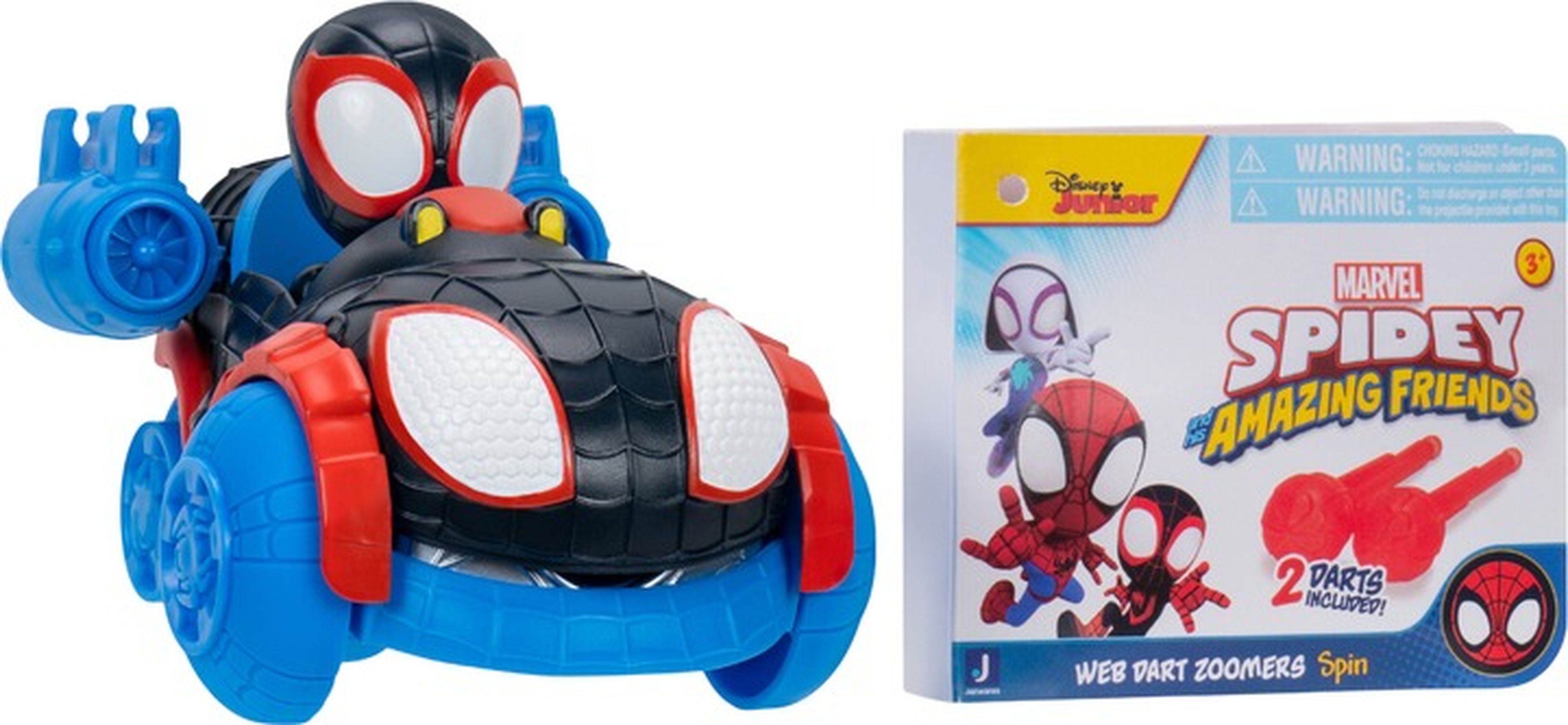 Машинка Spidey Little Vehicle Web Dart Zoomers Спин (Спин) (SNF0290) фото 11