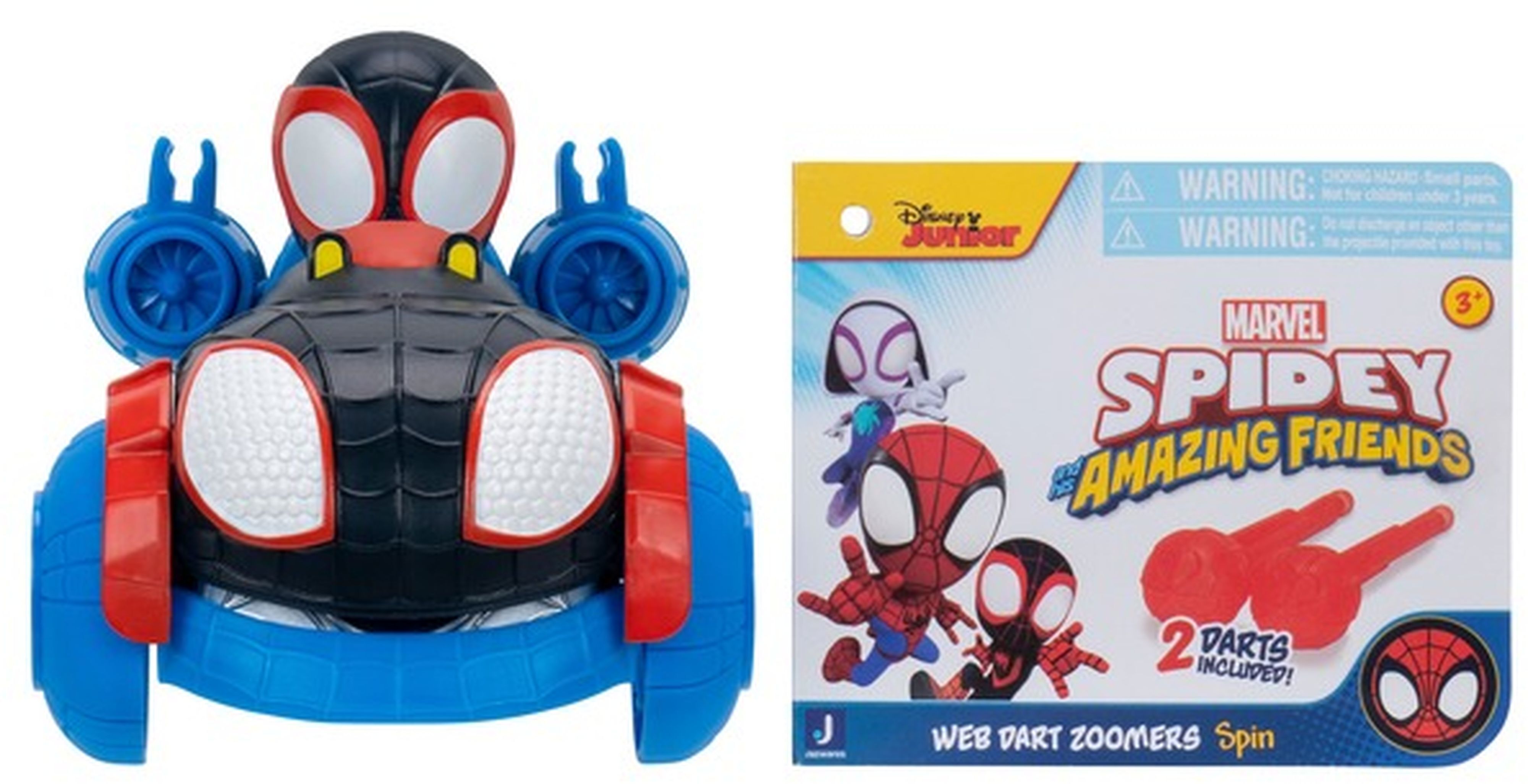 Машинка Spidey Little Vehicle Web Dart Zoomers Спин (Спин) (SNF0290) фото 10