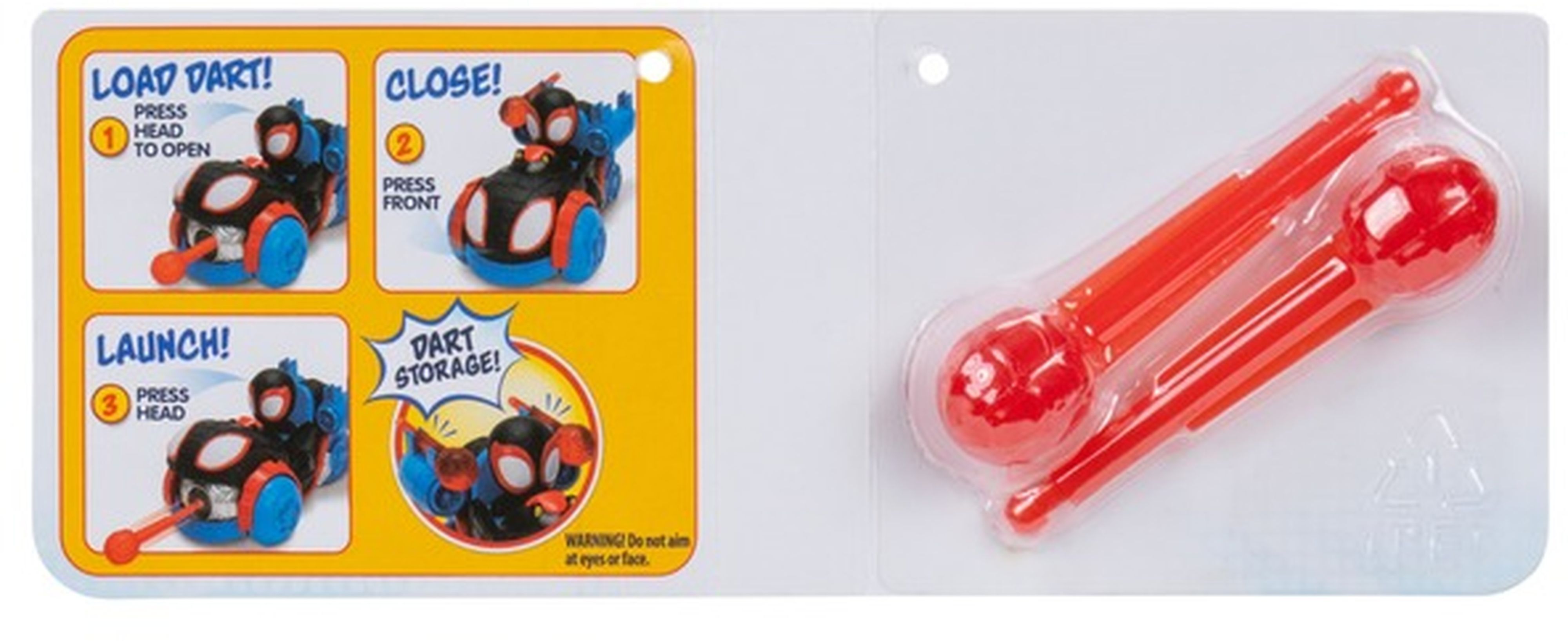 Машинка Spidey Little Vehicle Web Dart Zoomers Спин (Спин) (SNF0290) фото 8