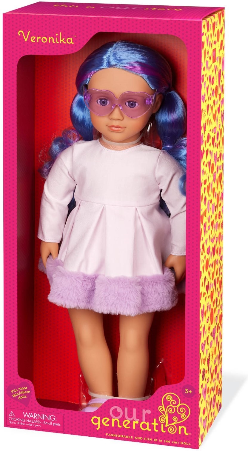 Кукла Our Generation Вероника с разноцветными волосами 46см (BD31427Z) фото 7