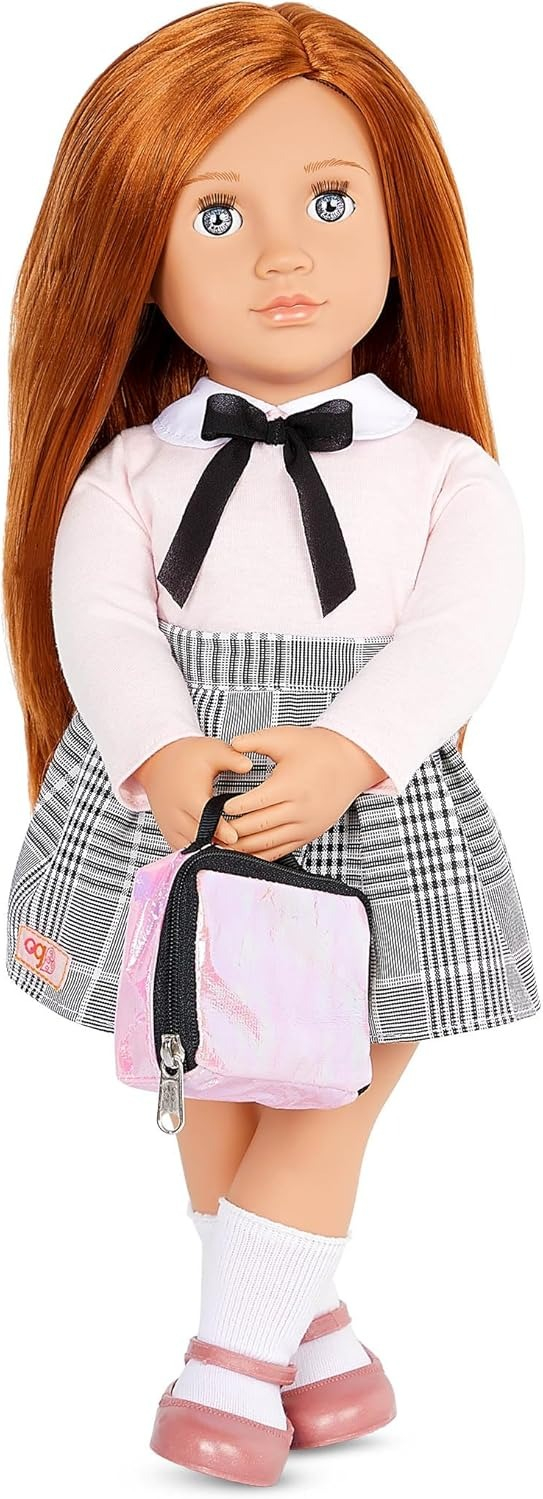 Кукла Our Generation Карли в розовом свитере с аксессуарами 46см (BD31369Z) фото 4
