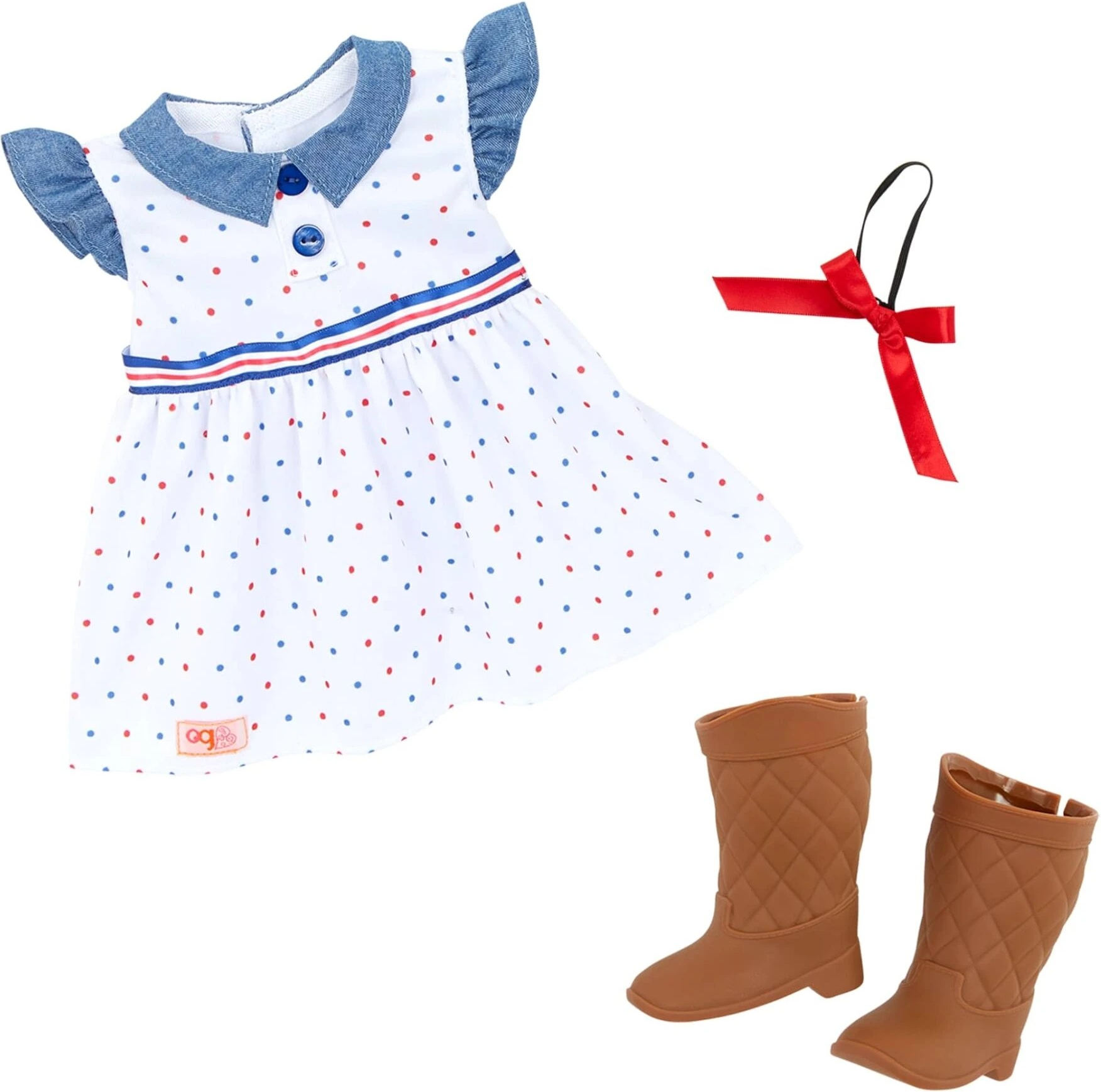 Лялька Our Generation Шеллі з лошам Аппалуза та аксесуарами 46см (BD31447Z)фото3