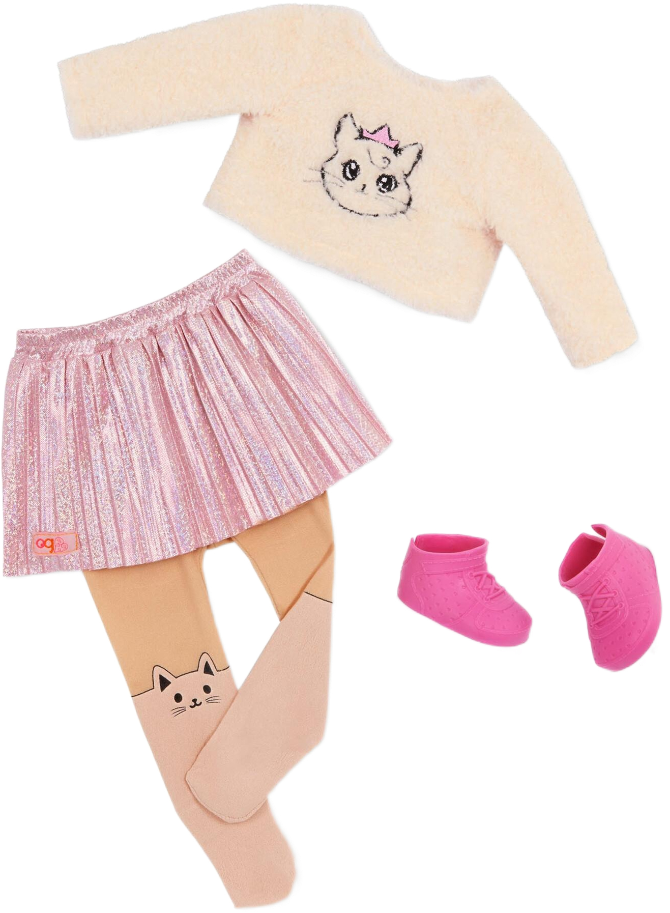 Кукла Our Generation Шила с котенком Сэмми и аксессуарами 46см (BD31579Z) фото 3
