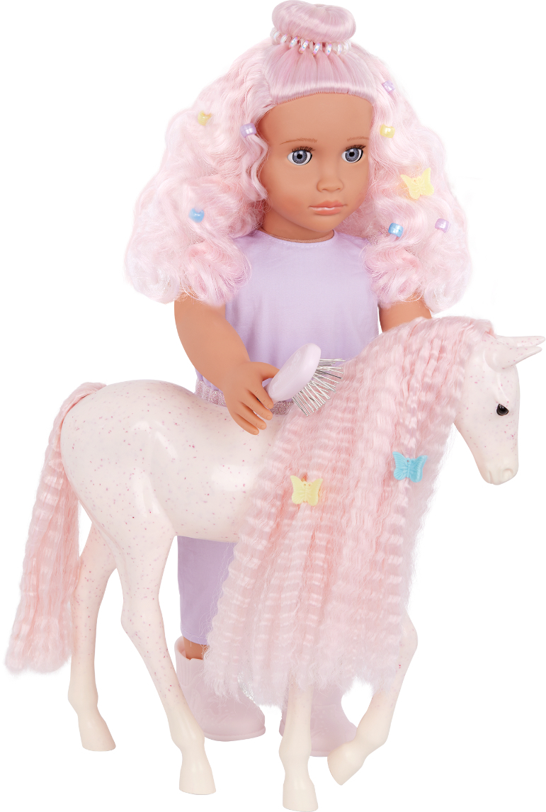 Лялька Our Generation Елара з лошам Люміна та аксесуарами 46см (BD31493Z)фото8