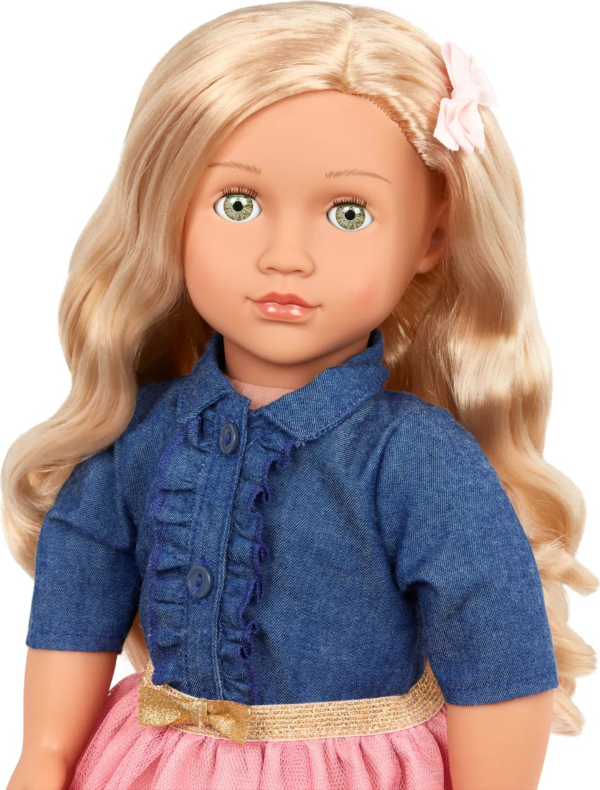 Лялька Our Generation Емілі в джинсовій сорочці 46см (BD31475Z)фото4