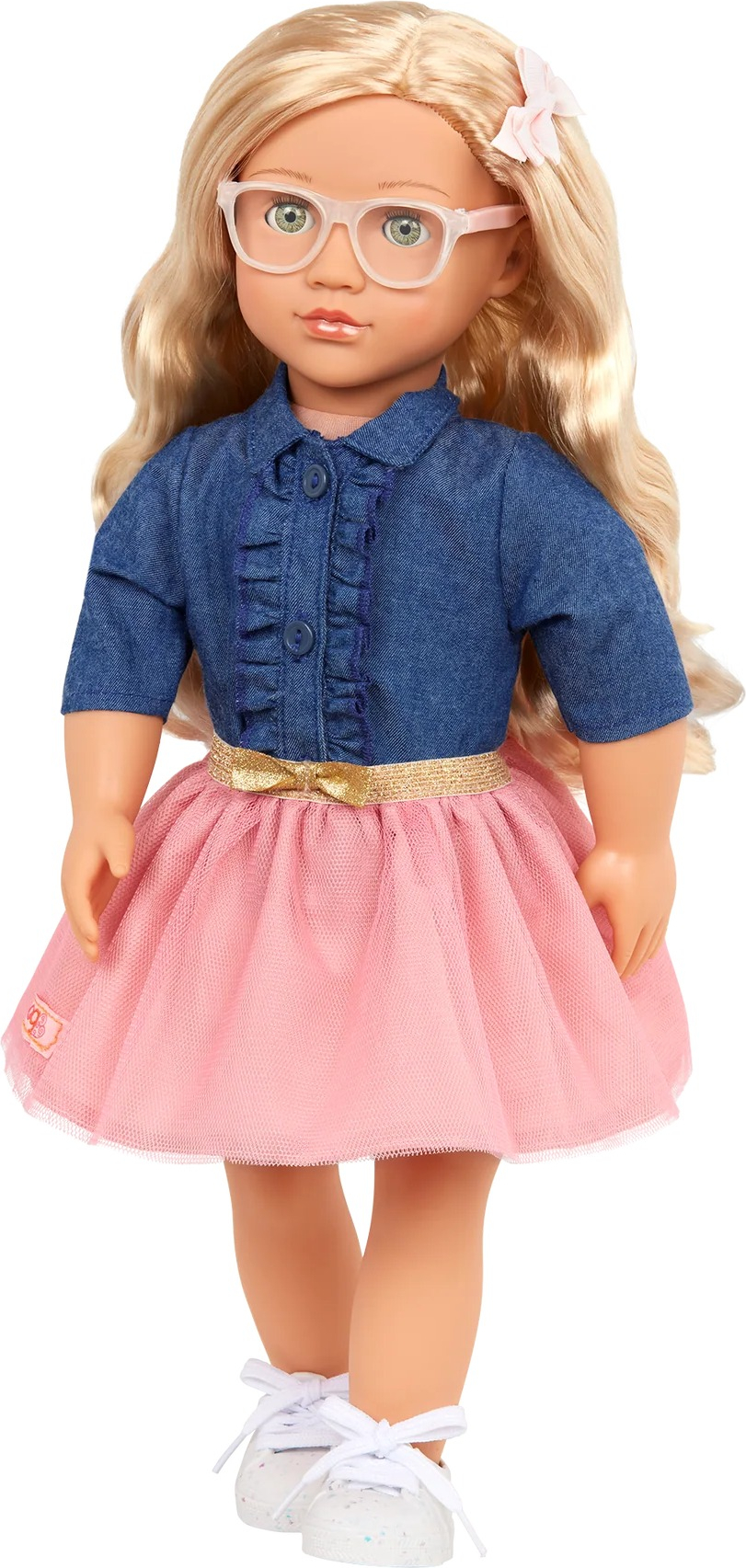 Лялька Our Generation Емілі в джинсовій сорочці 46см (BD31475Z)фото3