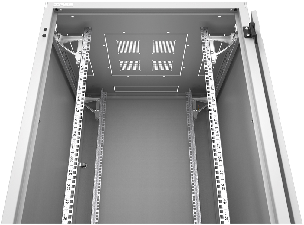 Шафа ZPAS 19", 18U, SZB IT, 600x800 мм (W-IT-186080-44AA-2-161FB)фото