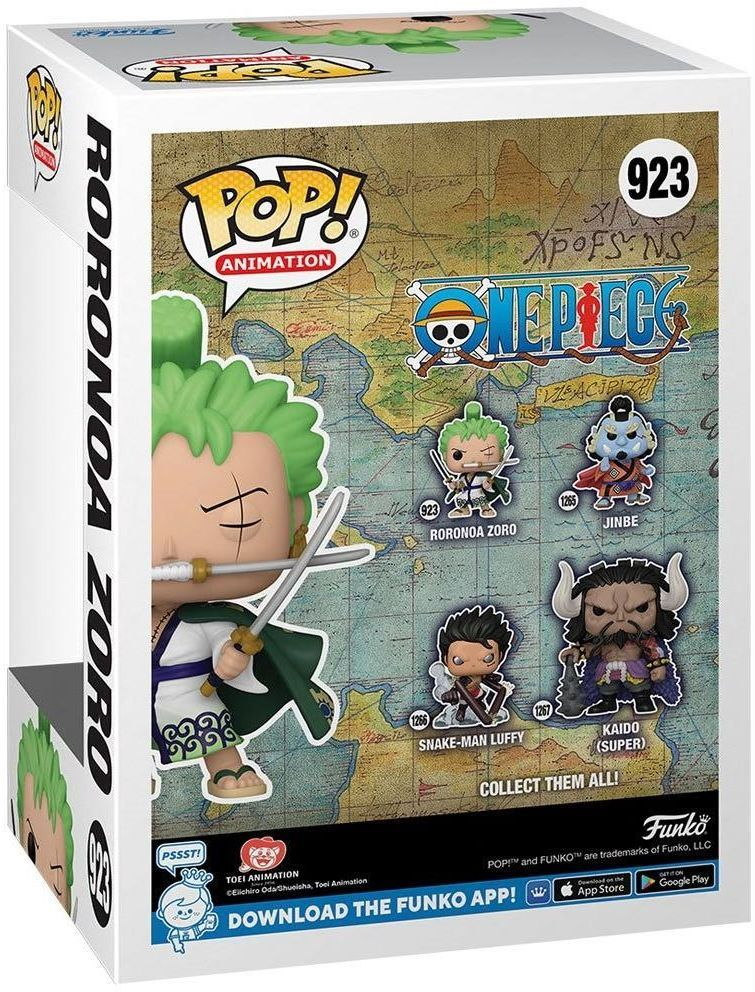 Коллекционная фигурка Funko POP Animation: One Piece - Roronoa Zoro (5908305243588) фото 3