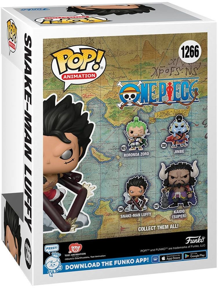 Коллекционная фигурка Funko POP Animation: One Piece - Snake-Man Luffy (5908305243526) фото 3