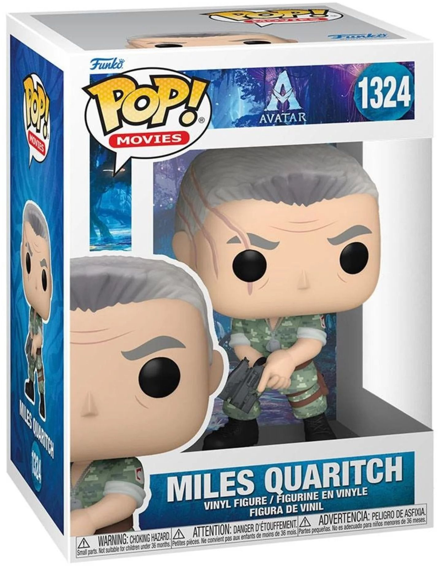 Коллекционная фигурка Funko POP Movies: Avatar - Miles Quaritch (5908305242710) фото 2