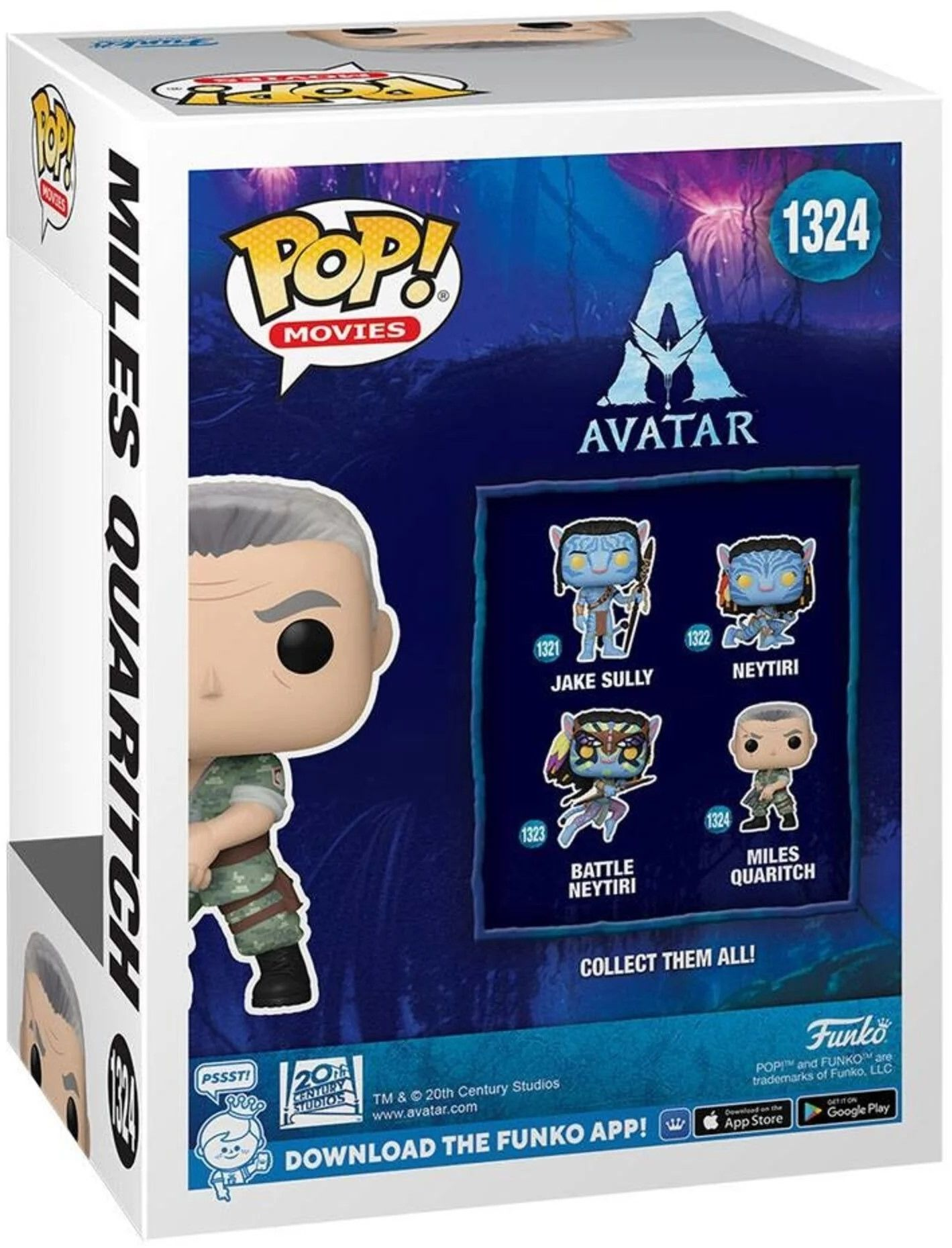 Коллекционная фигурка Funko POP Movies: Avatar - Miles Quaritch (5908305242710) фото 3