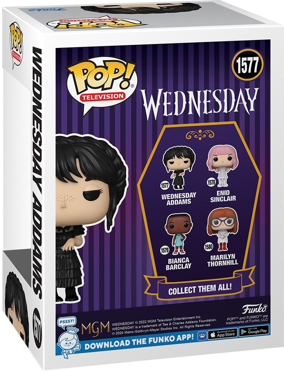 Коллекционная фигурка Funko POP TV: Wednesday - Rave`n Wednesday Addams (5908305249436) фото 3