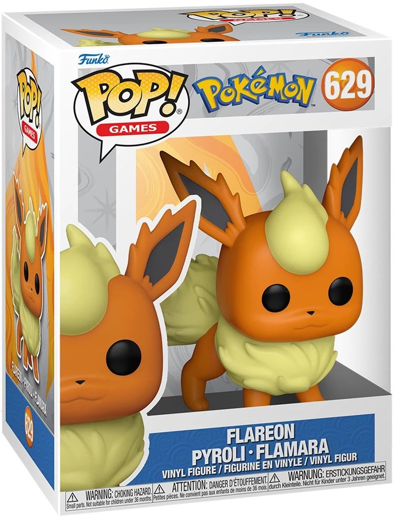 Коллекционная фигурка Funko POP Games: Pokemon - Flareon (5908305241522) фото 2