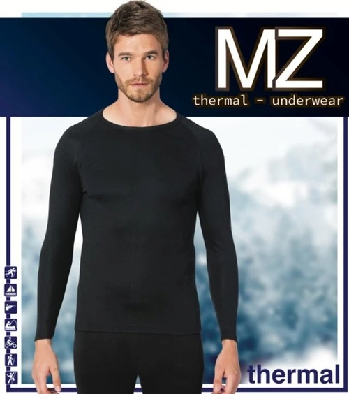 Термофутболка мужская Modna zona 2XL-3XL черная (8612970510032) фото 2