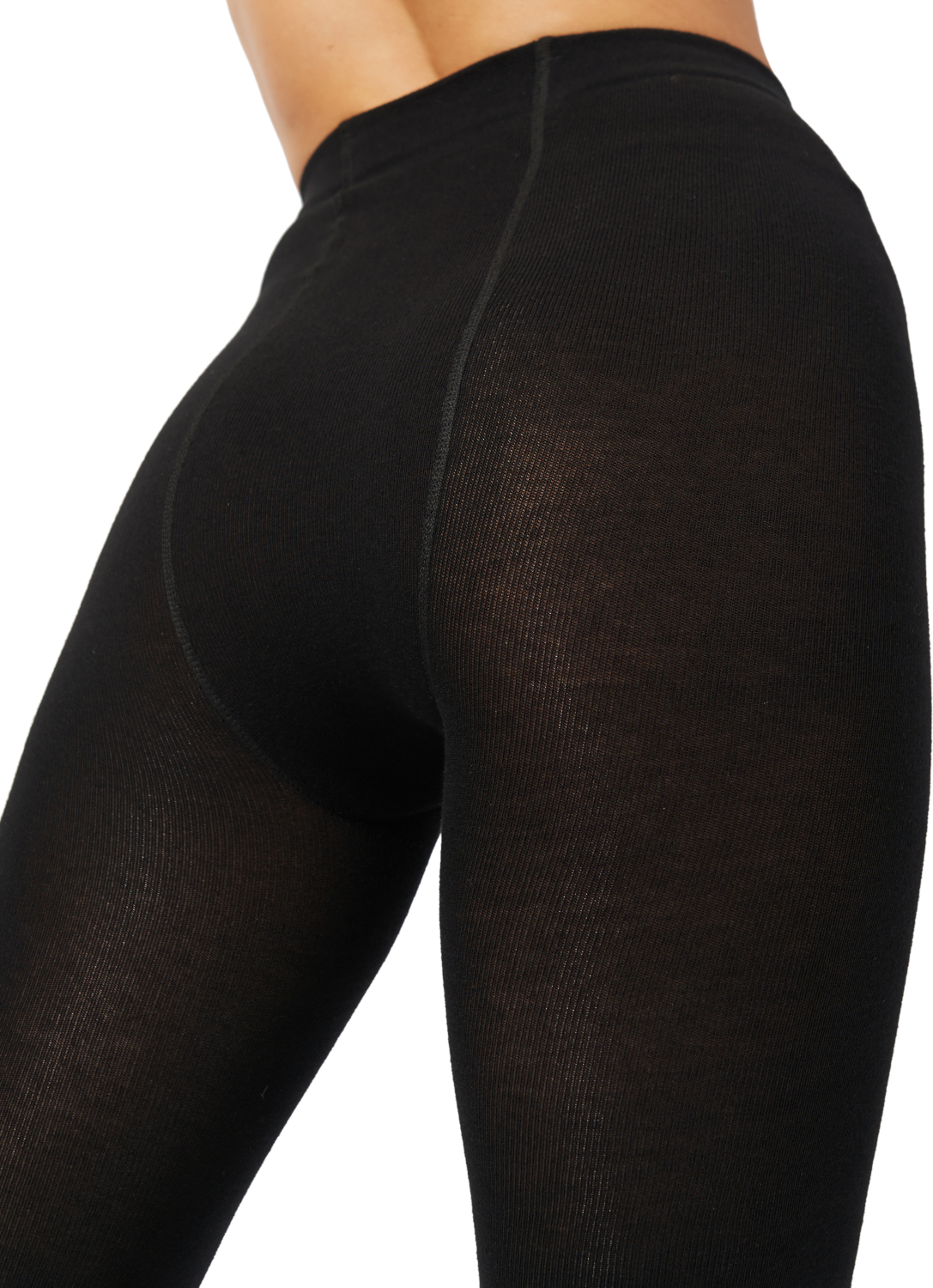 Колготы женские Siela Lady Cotton 350 Den 5 р черные (4823126500379) фото 3