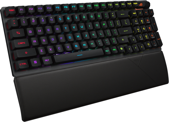 Ігрова клавіатура ASUS ROG Strix Scope II RX Optical Wireless EN RGB Black (90MP03S0-BKUA20)фото
