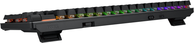 Ігрова клавіатура ASUS ROG Strix Scope II RX Optical Wireless EN RGB Black (90MP03S0-BKUA20)фото