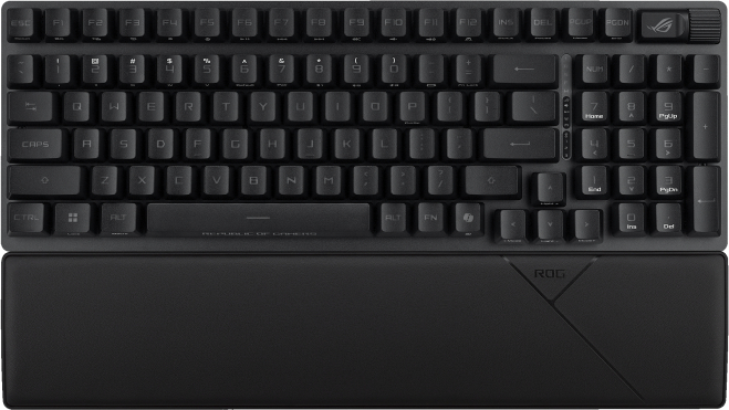 Ігрова клавіатура ASUS ROG Strix Scope II RX Optical Wireless EN RGB Black (90MP03S0-BKUA20)фото