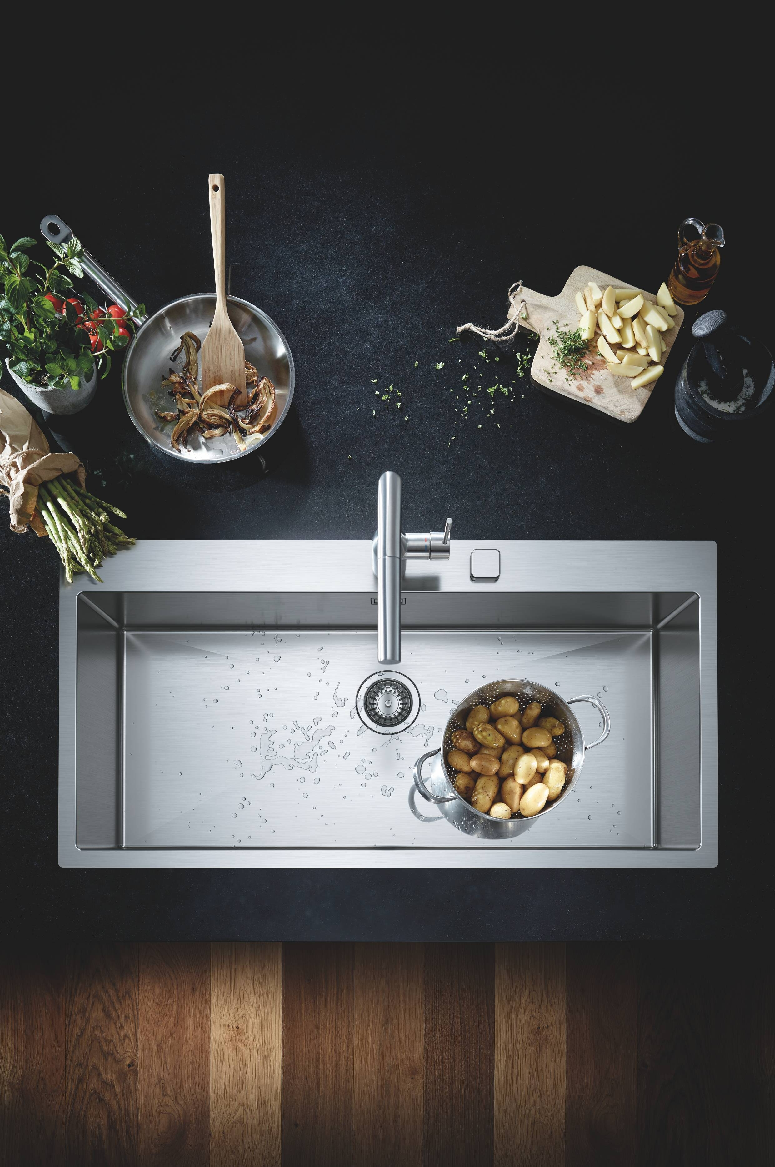 Мийка кухонна Grohe K800 1024x510x200мм (31586SD1)фото