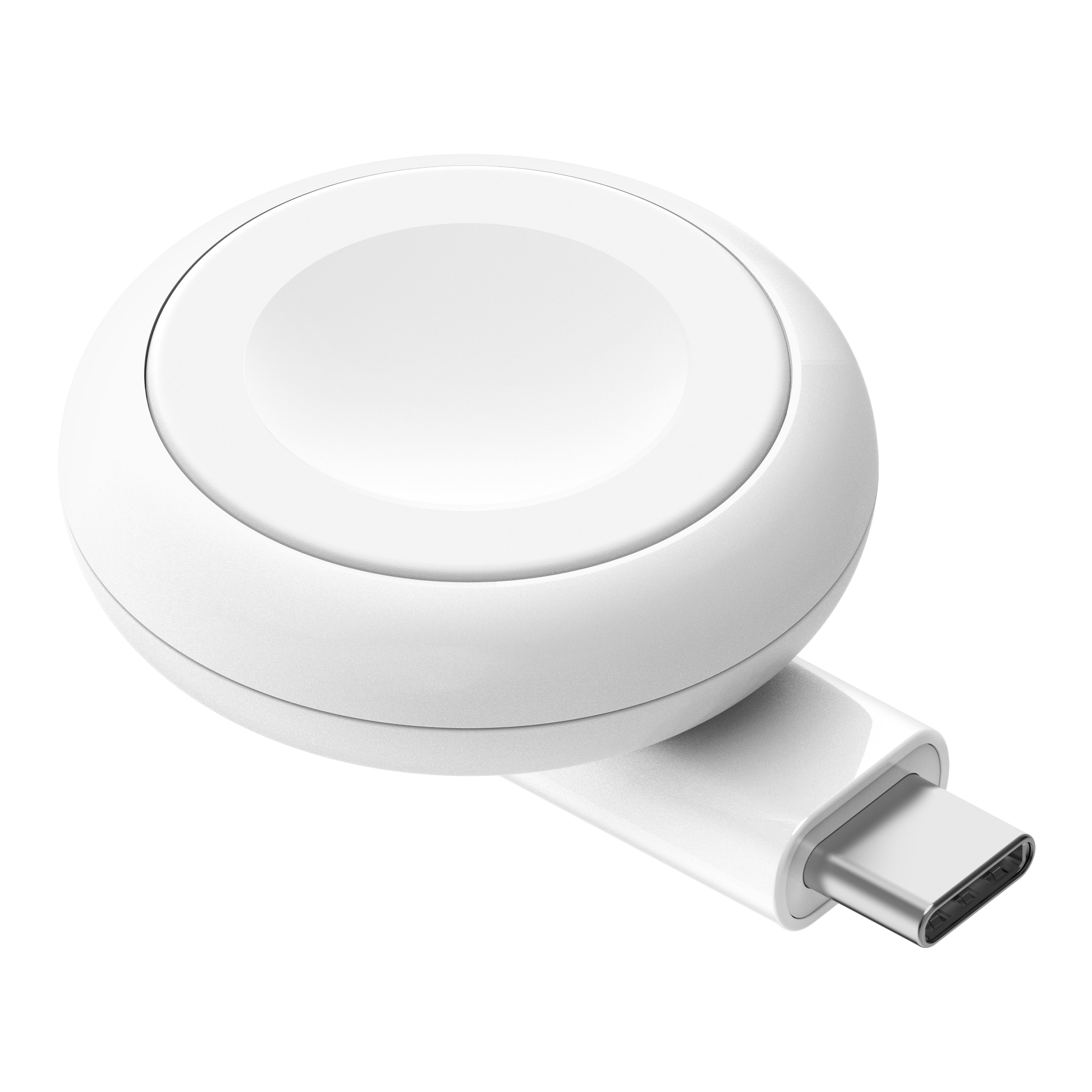 Беспроводное зарядное устройство Belkin USB-C Apple Watch Charger, White (WIZ022glWH-B1) фото 2