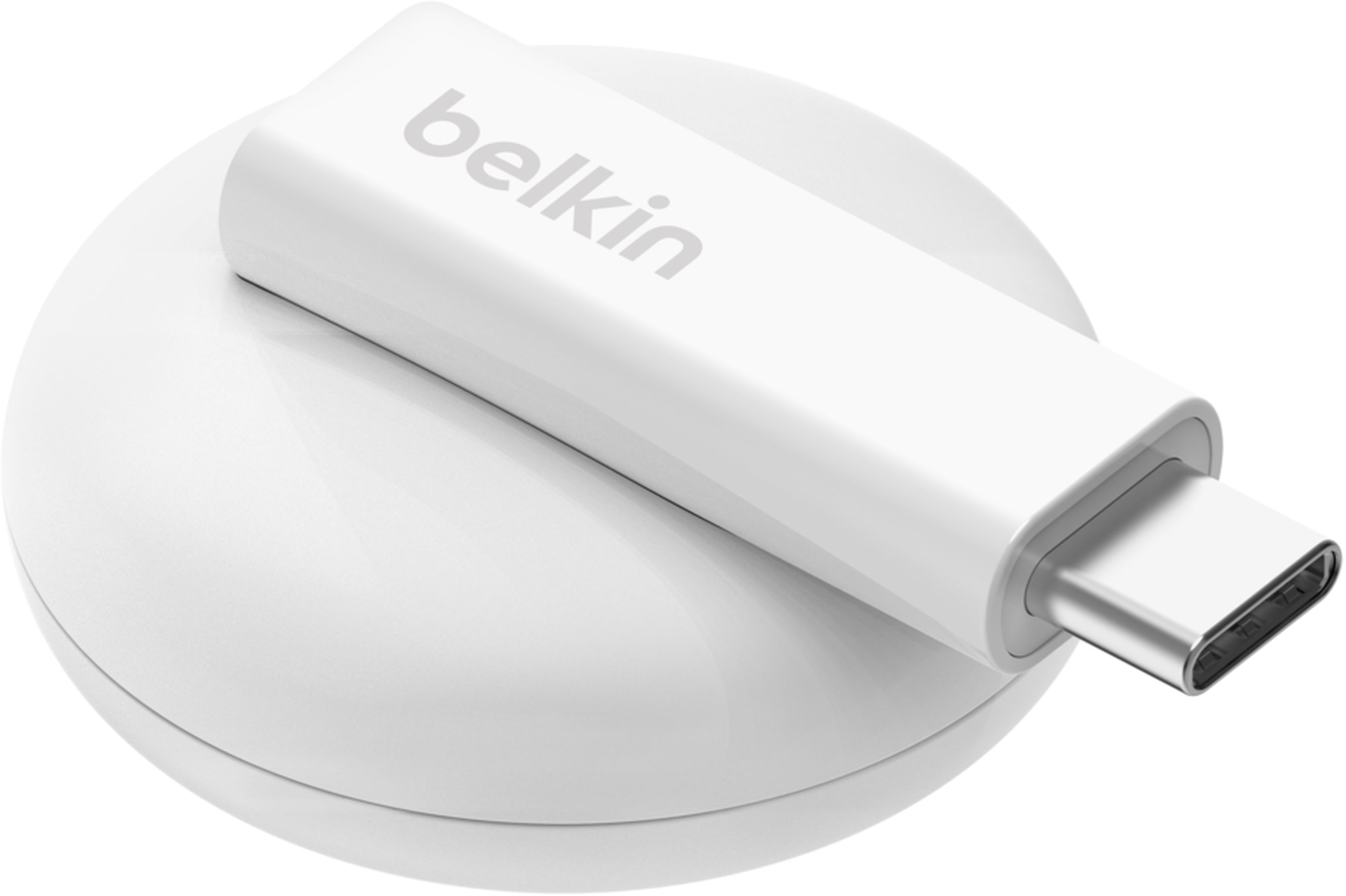 Бездротовий зарядний пристрій Belkin USB-C Apple Watch Charger, White (WIZ022glWH-B1)фото4