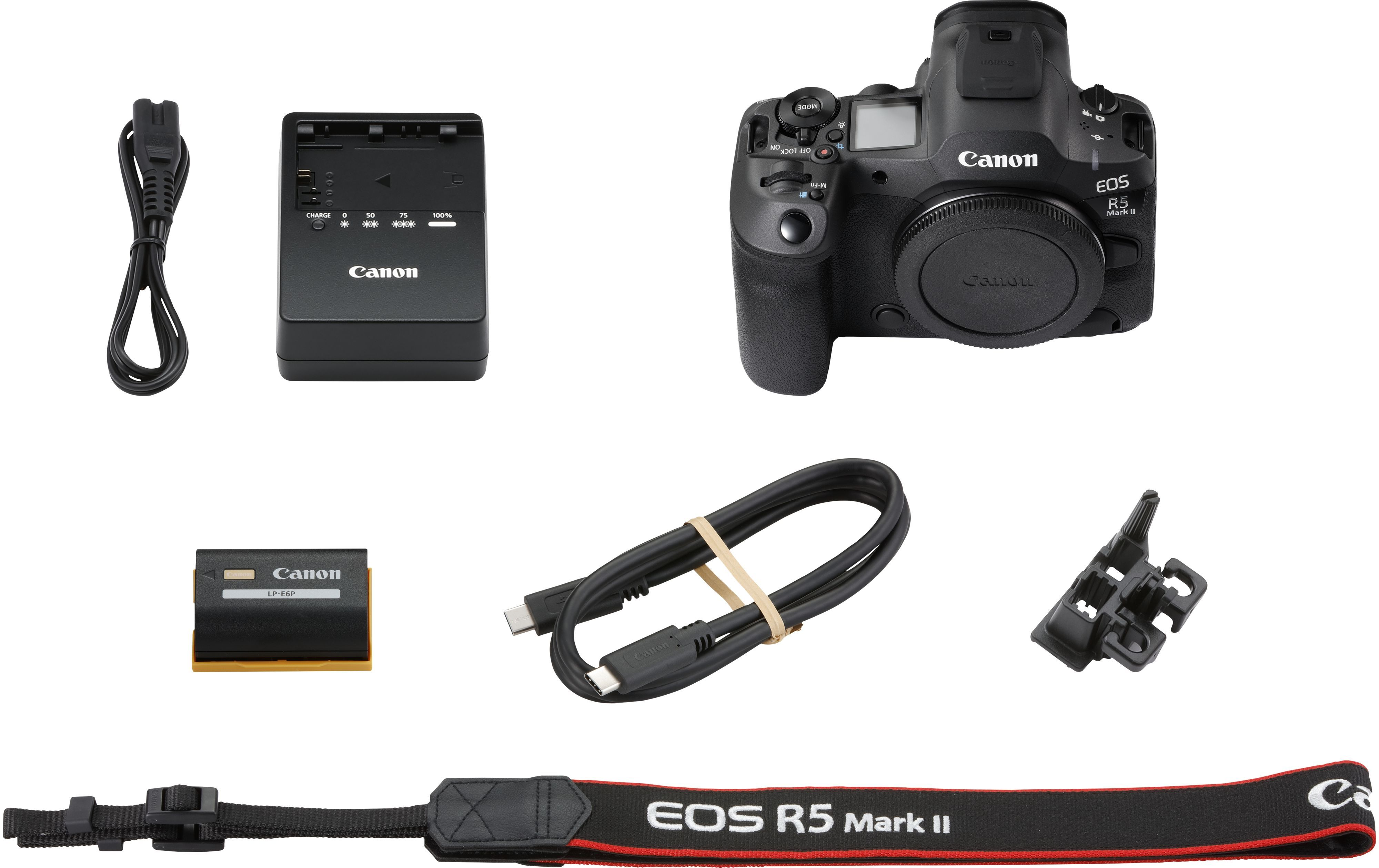 Фотоапарат CANON EOS R5 Mark II + RF 50mm f/1.8 STM (6536C022RF50)фото