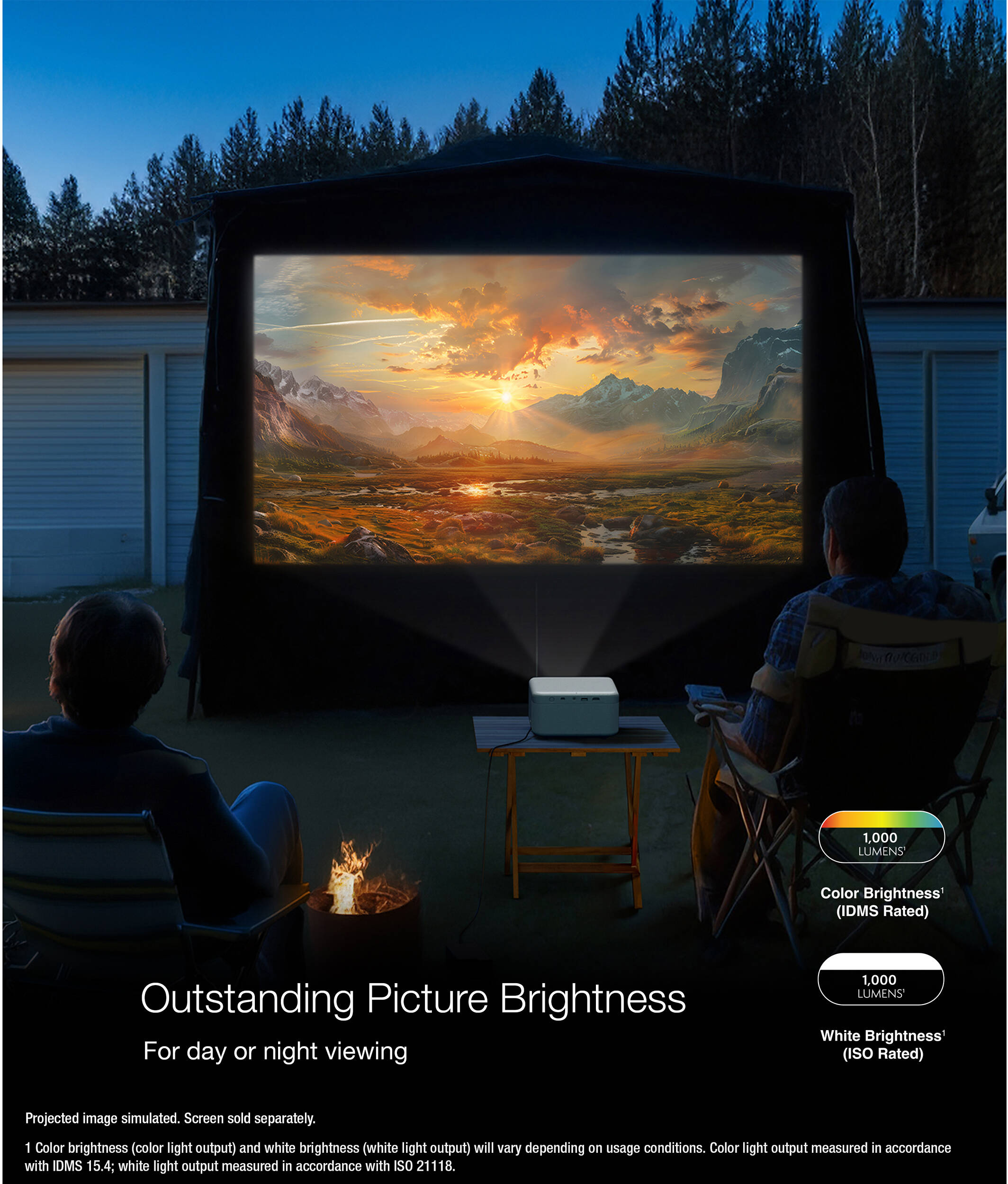 Проектор Epson EF-21R Quartz Rose (V11HB35240) фото 