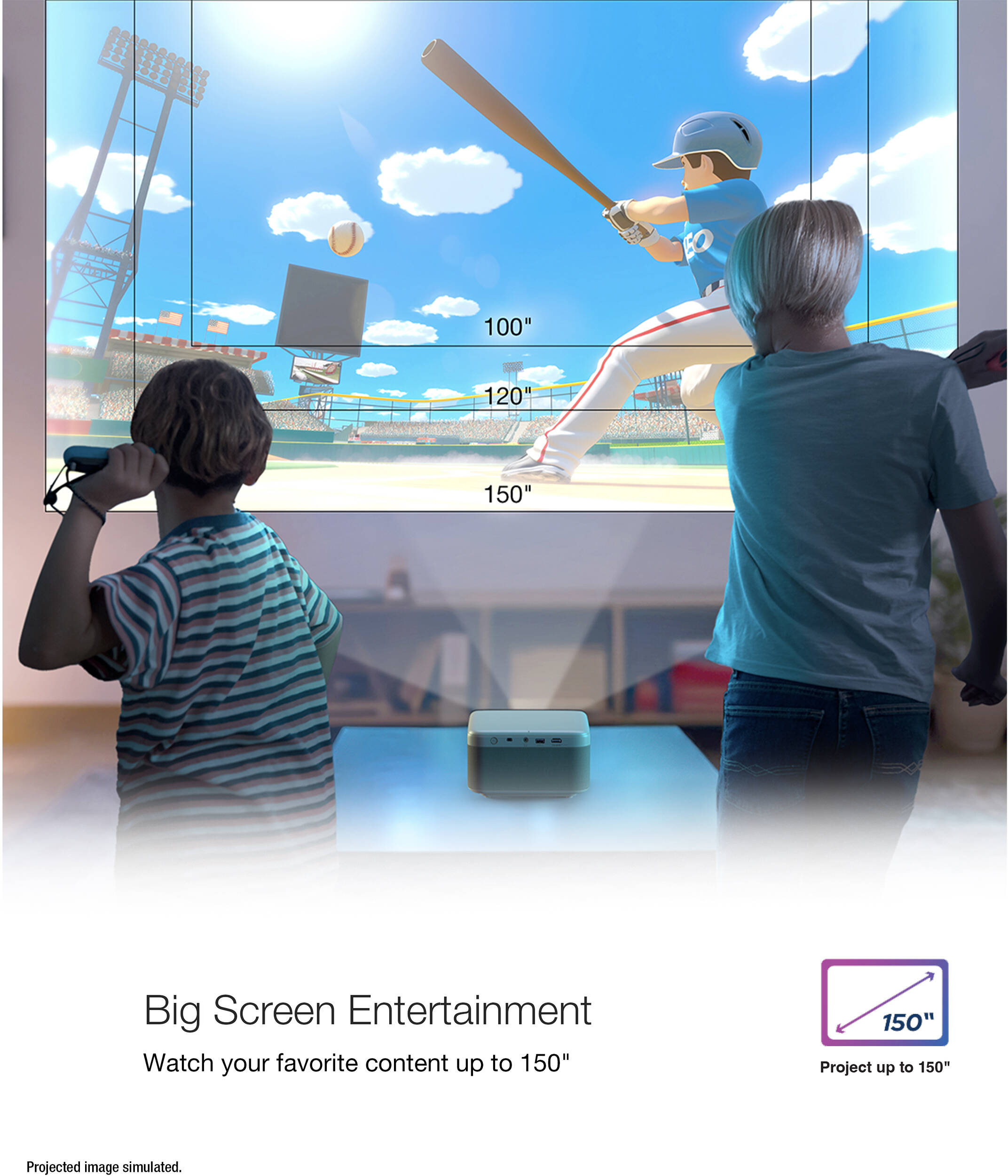 Проектор Epson EF-21R Quartz Rose (V11HB35240) фото 