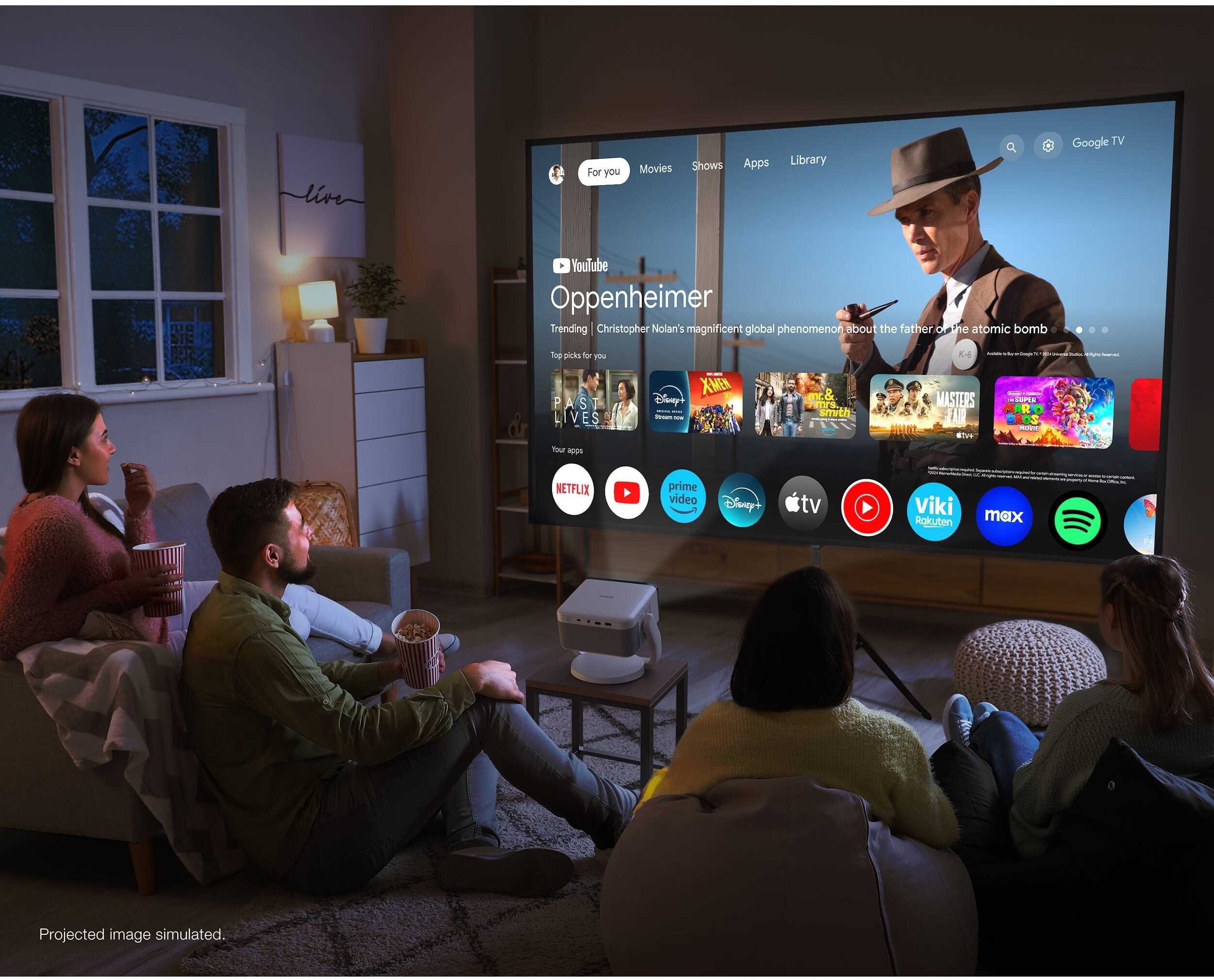 Проектор Epson EF-22B Black (V11HB38140) фото 9