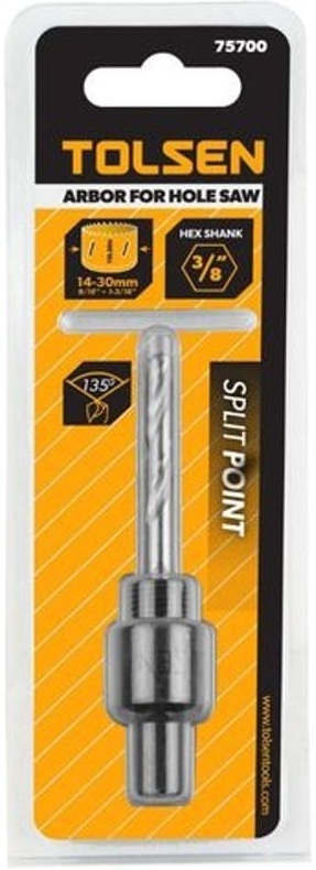 Адаптер шестигранный Tolsen для коронок 14-30мм (75700) фото 2