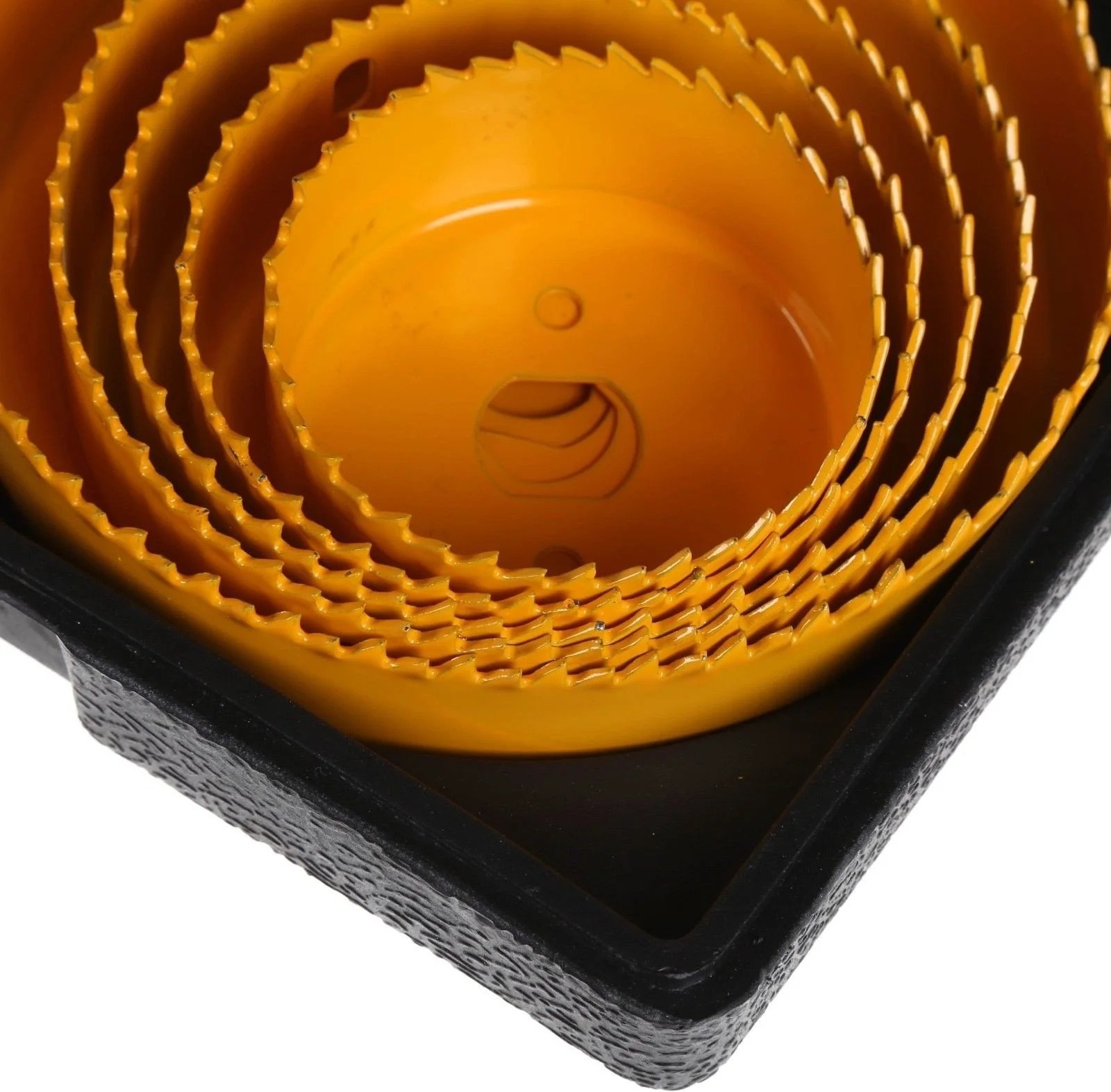 Набор кольцевых пил Tolsen 25мм, 64-127мм, 8шт (75866) фото 