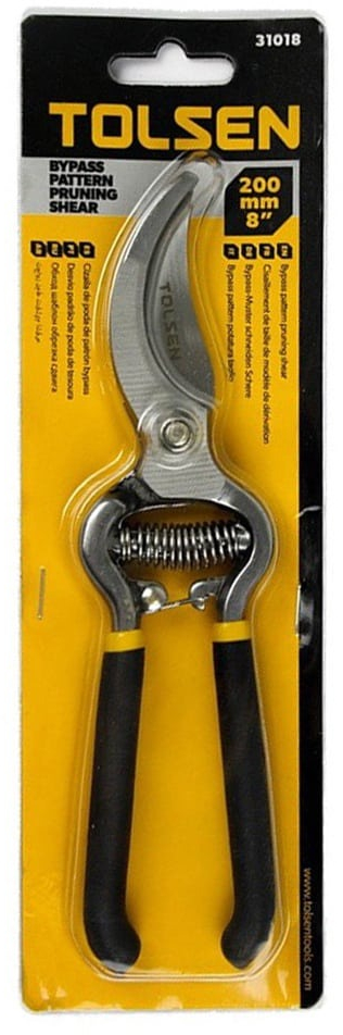 Секатор площинний Tolsen, 200мм, сталі, 280г (31018)фото3