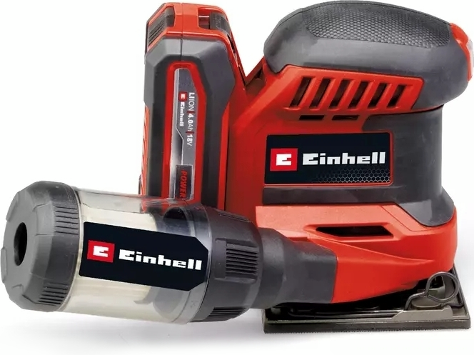 Шлифмашина вибрационная Einhell TE-OS 18/113 Li-Solo 18 (без АКБ и ЗУ), (4460731) фото 2