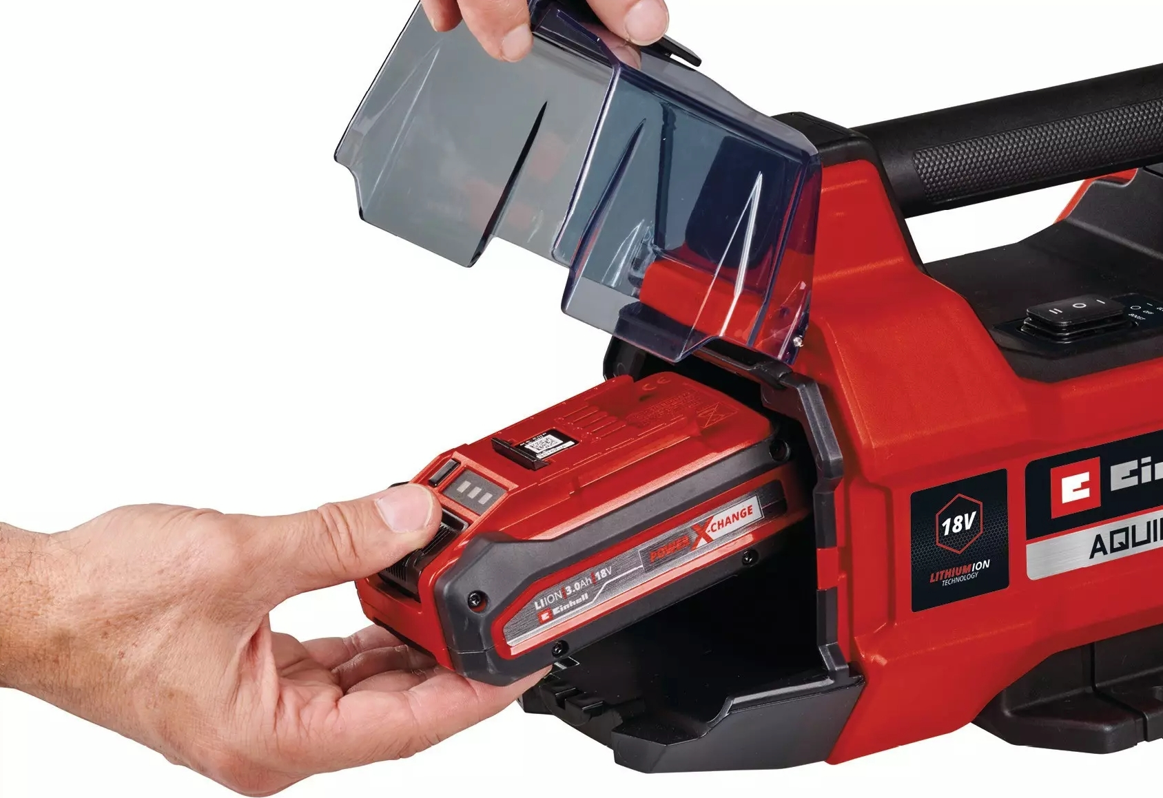 Насос садовий Einhell AQUINNA 18/28, PXC, 2800л/ч, 18В (без АКБ и ЗП), (4180440)фото