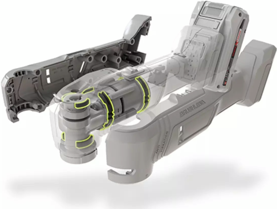 Многофункциональный инструмент аккумуляторный Einhell TP-MG 18 Li BL Solo без АКБ и ЗУ (4465190) фото 